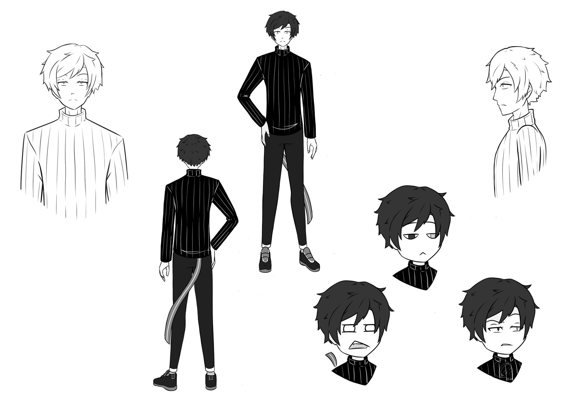 ArtStation - Daichi character design
