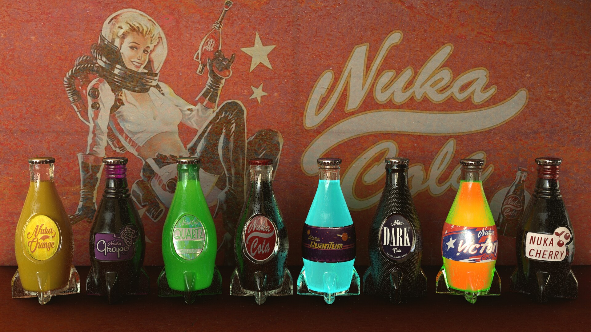 ArtStation - Nuka Cola Collection