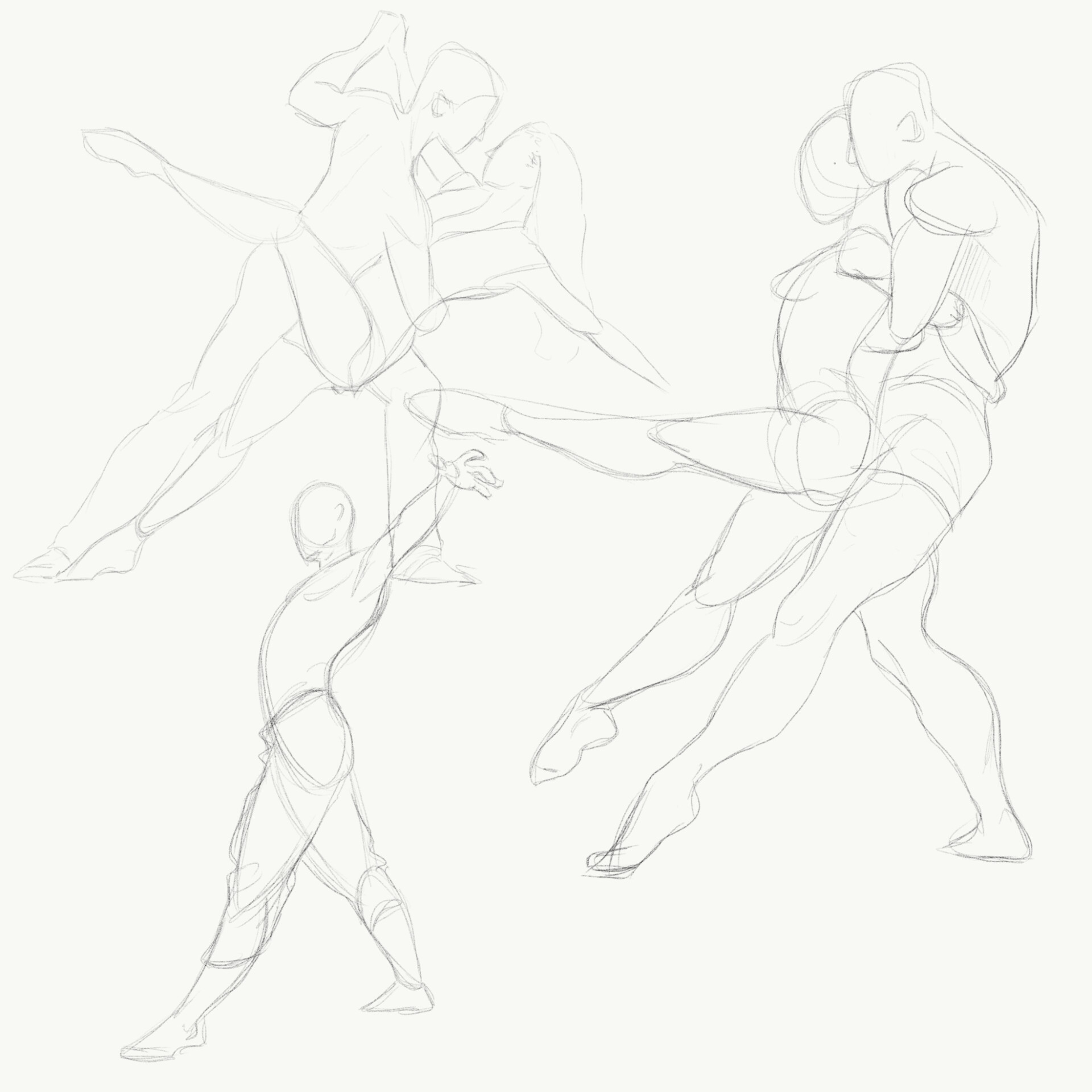 How to draw a body (ballet pose) / Tutorial and Practice ✍✍ - YouTube