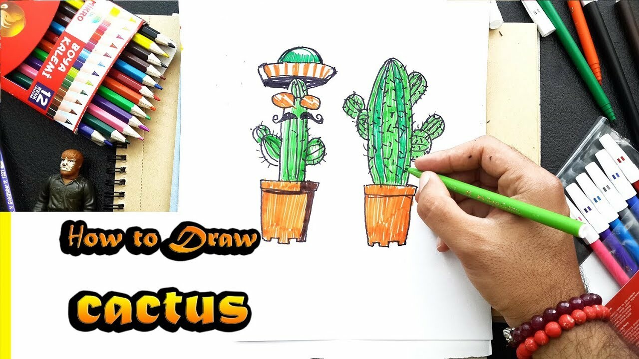 Ucu Ucuna How To Draw Cactus Easy And Cute