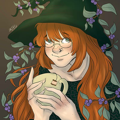 Lotte schonis tea witch