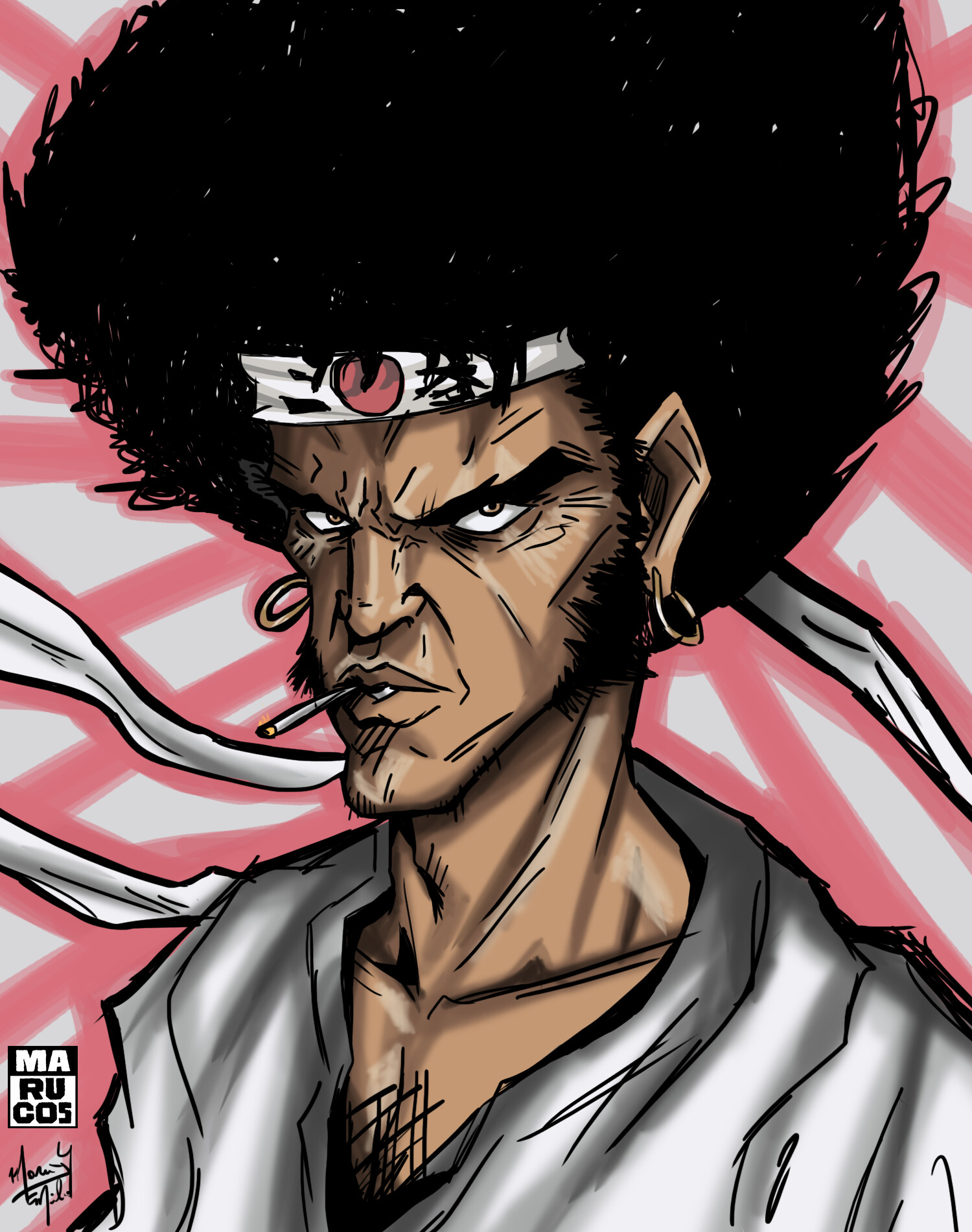 ArtStation - AFRO SAMURAI