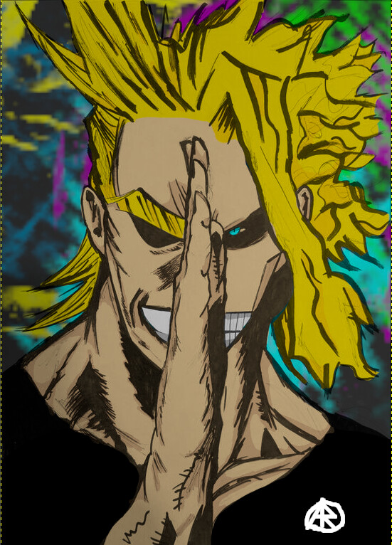 Artstation All Might Small Might Austin Rials