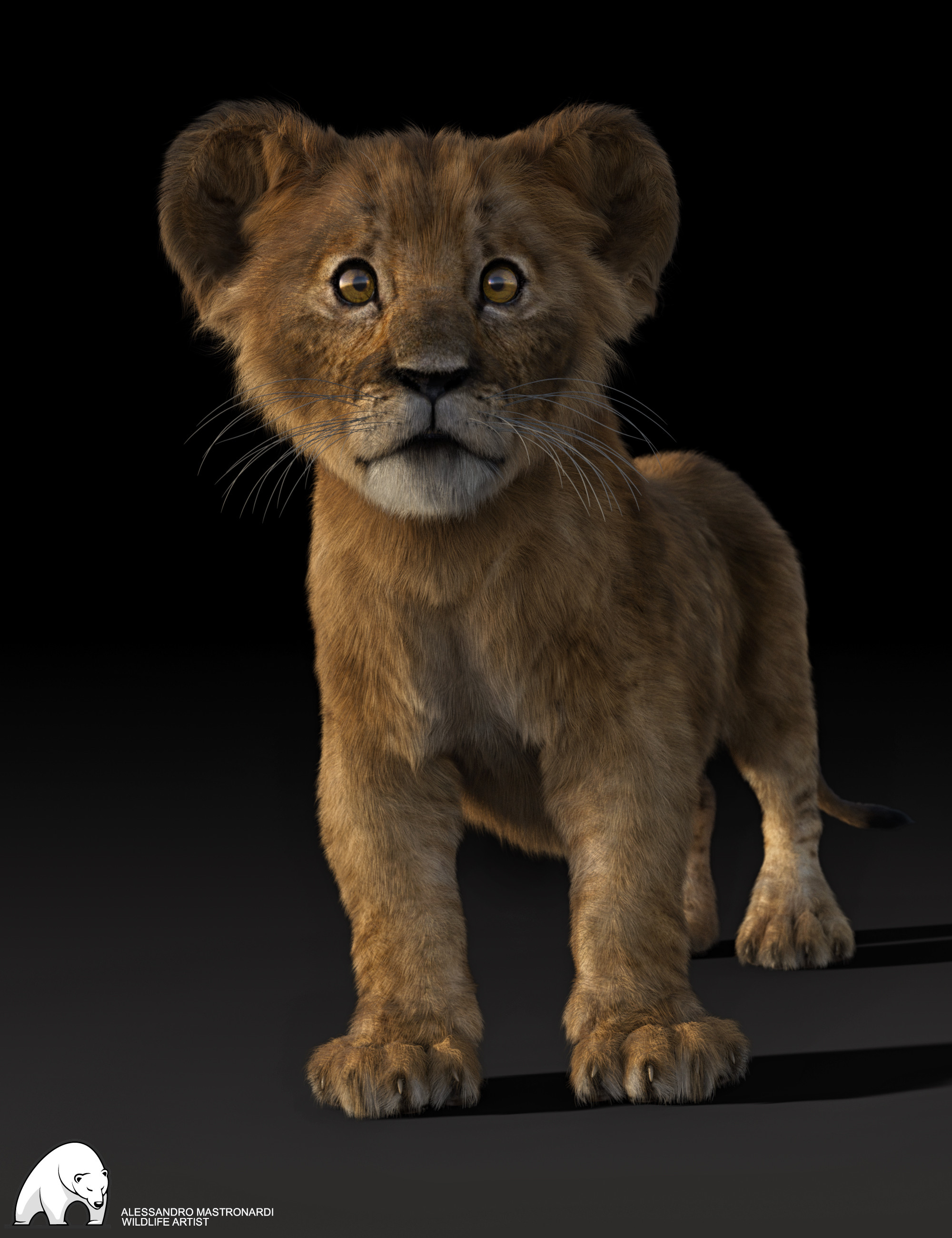 Download Artstation Kimbo The Lion Cub Alessandro Mastronardi