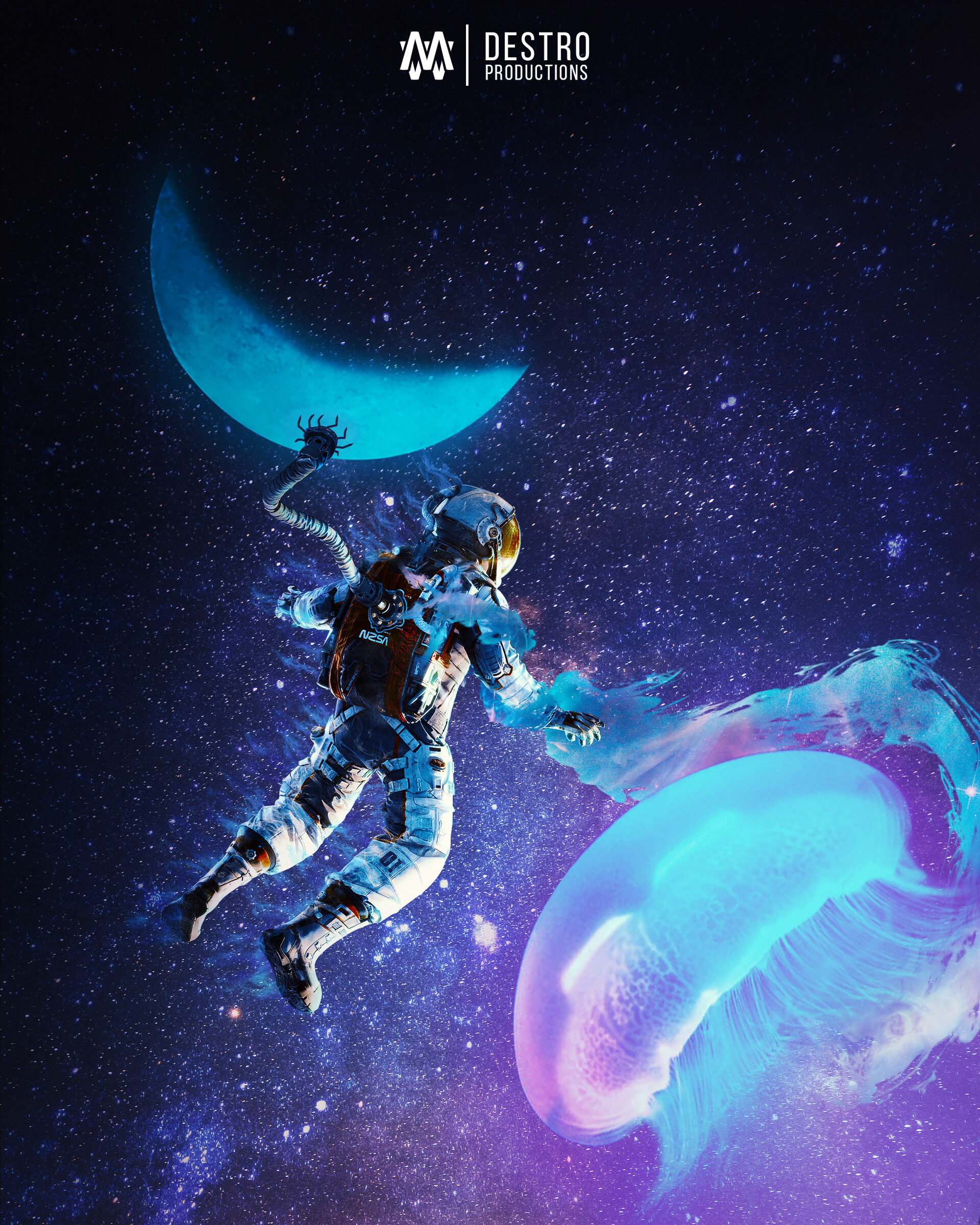 space photoshop manipulation mohamed rejeb