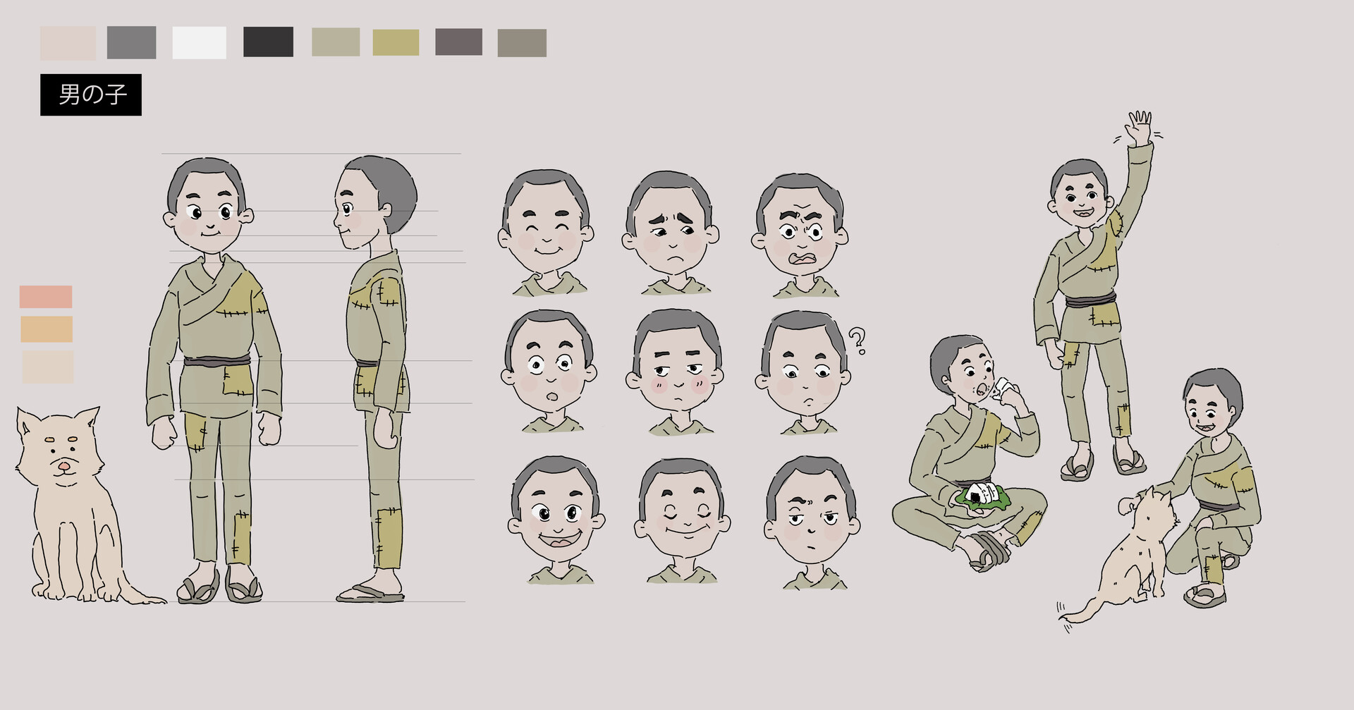 Artstation The Little Boy Concept Art Tofu 404