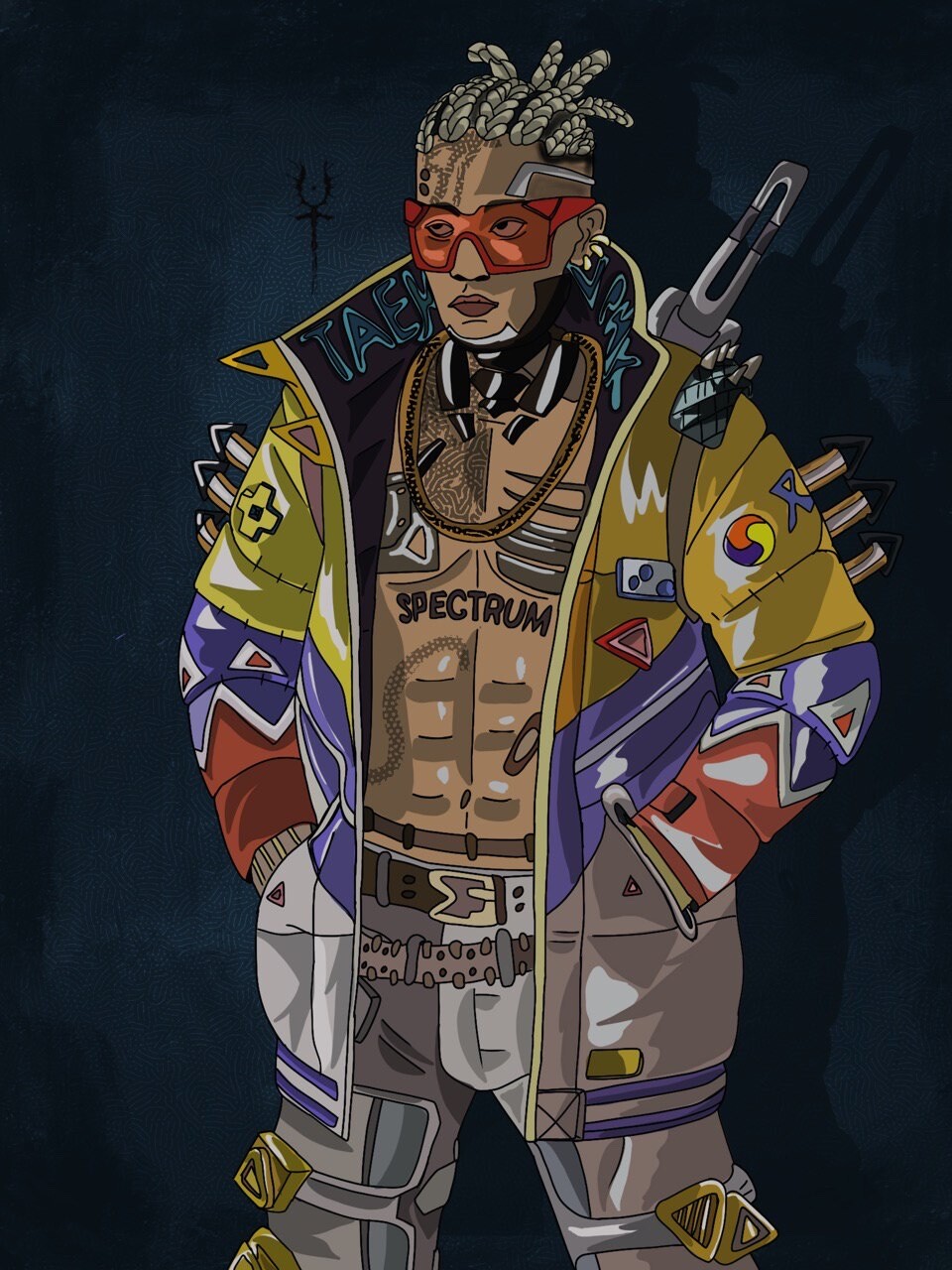 ArtStation - Crypto / Apex Legends / Hype beat Skin
