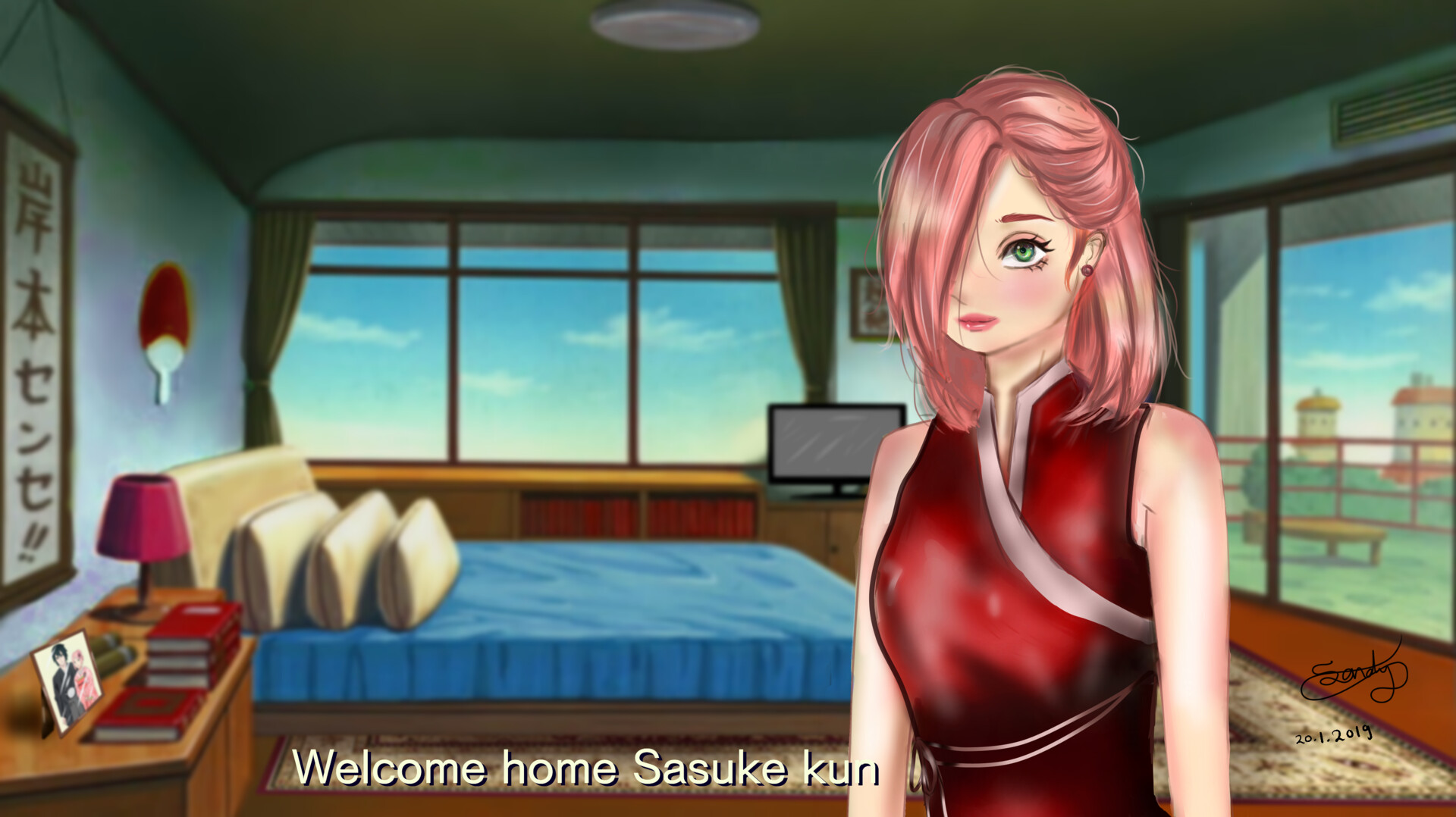 Sasuke and Sakura Wedding Beautiful Fanart 😍❤️❤️❤️