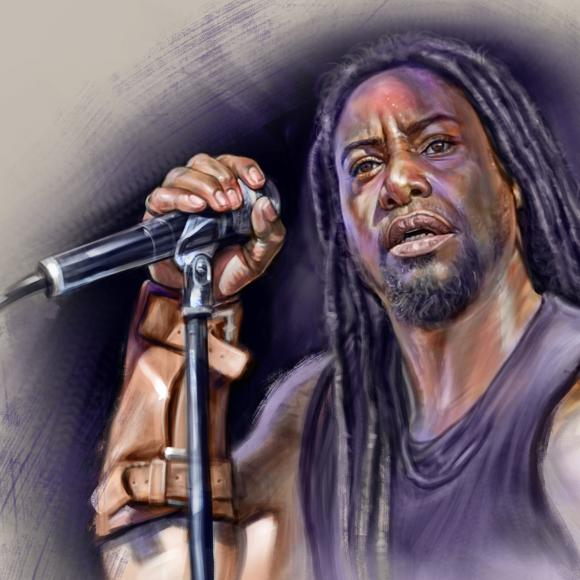 ArtStation Lajon Witherspoon Portrait