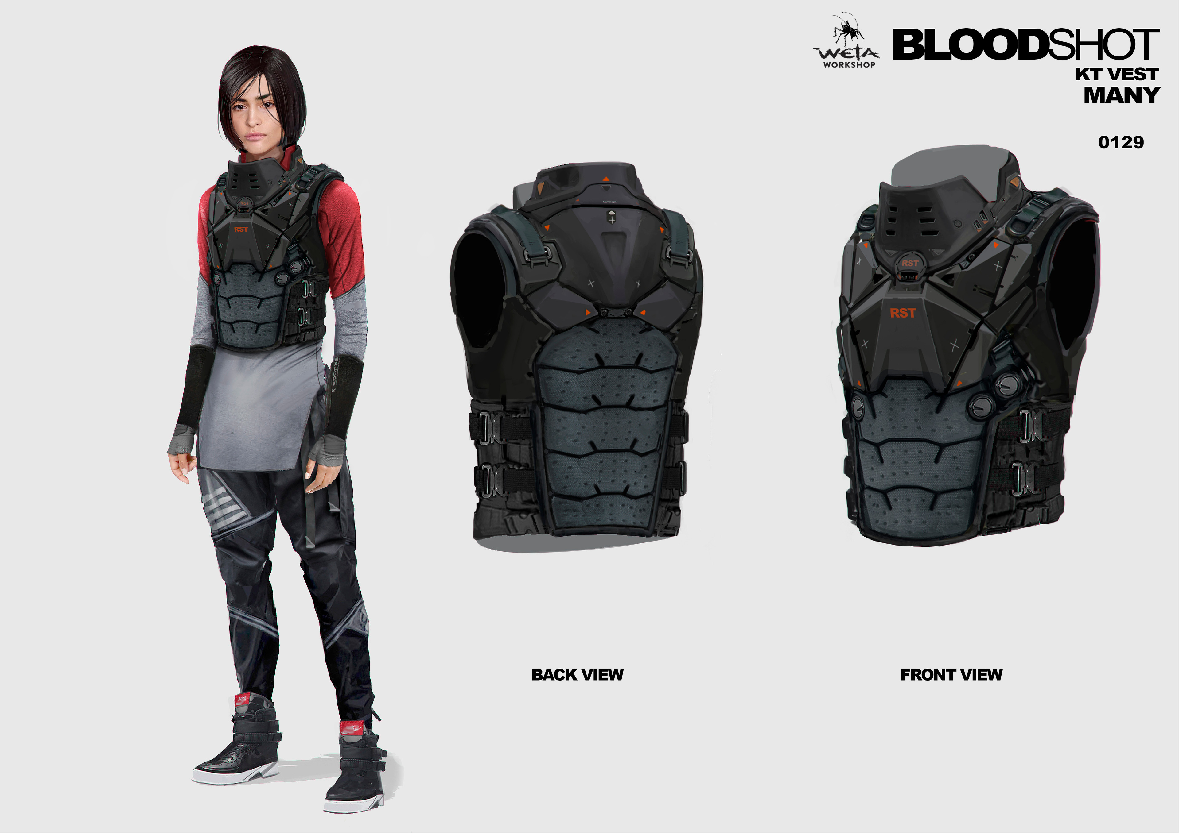 KT Vest Design - Artists: Thomas Oates + Paul Tobin (Pant Design: Nivanh Chanthara)