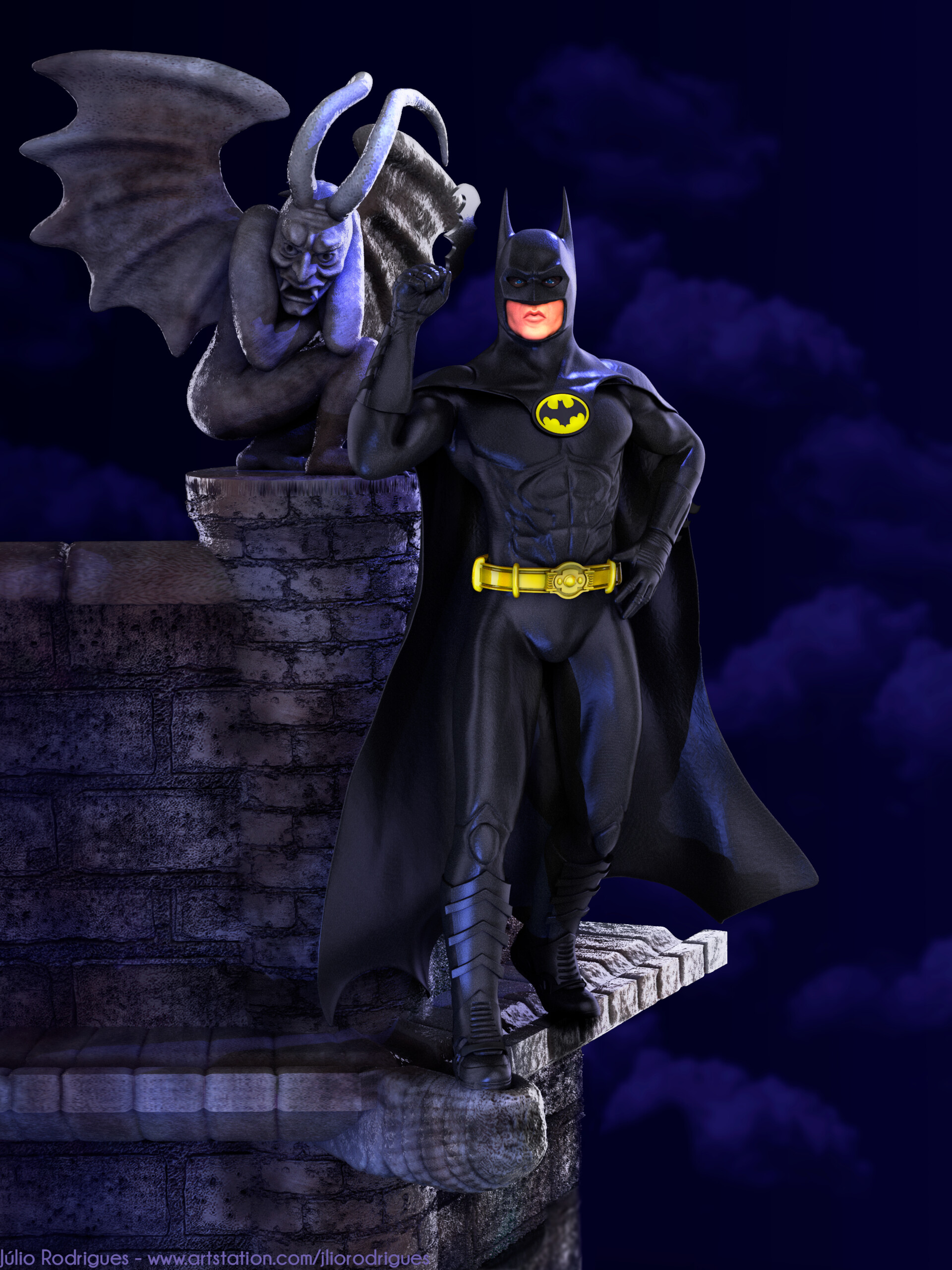 Júlio Rodrigues - Batman 1989 (Michael Keaton)