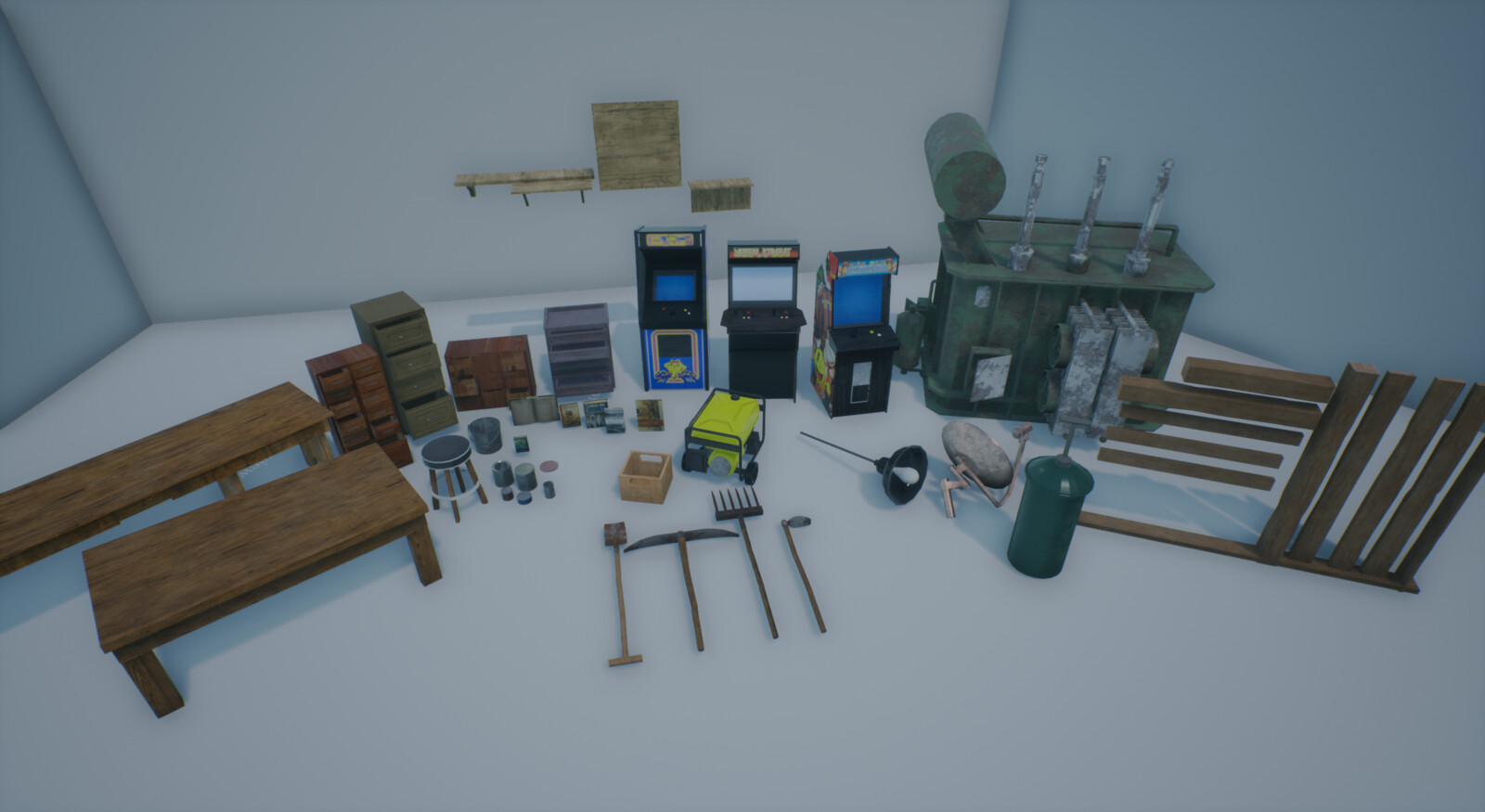 Modular Pieces and Props