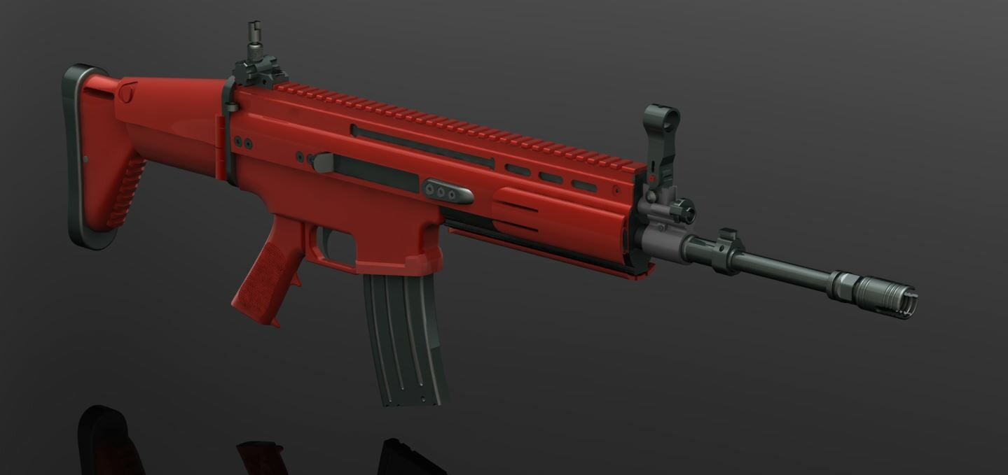 Fatih Aksu 3d Scar L Design Weapon