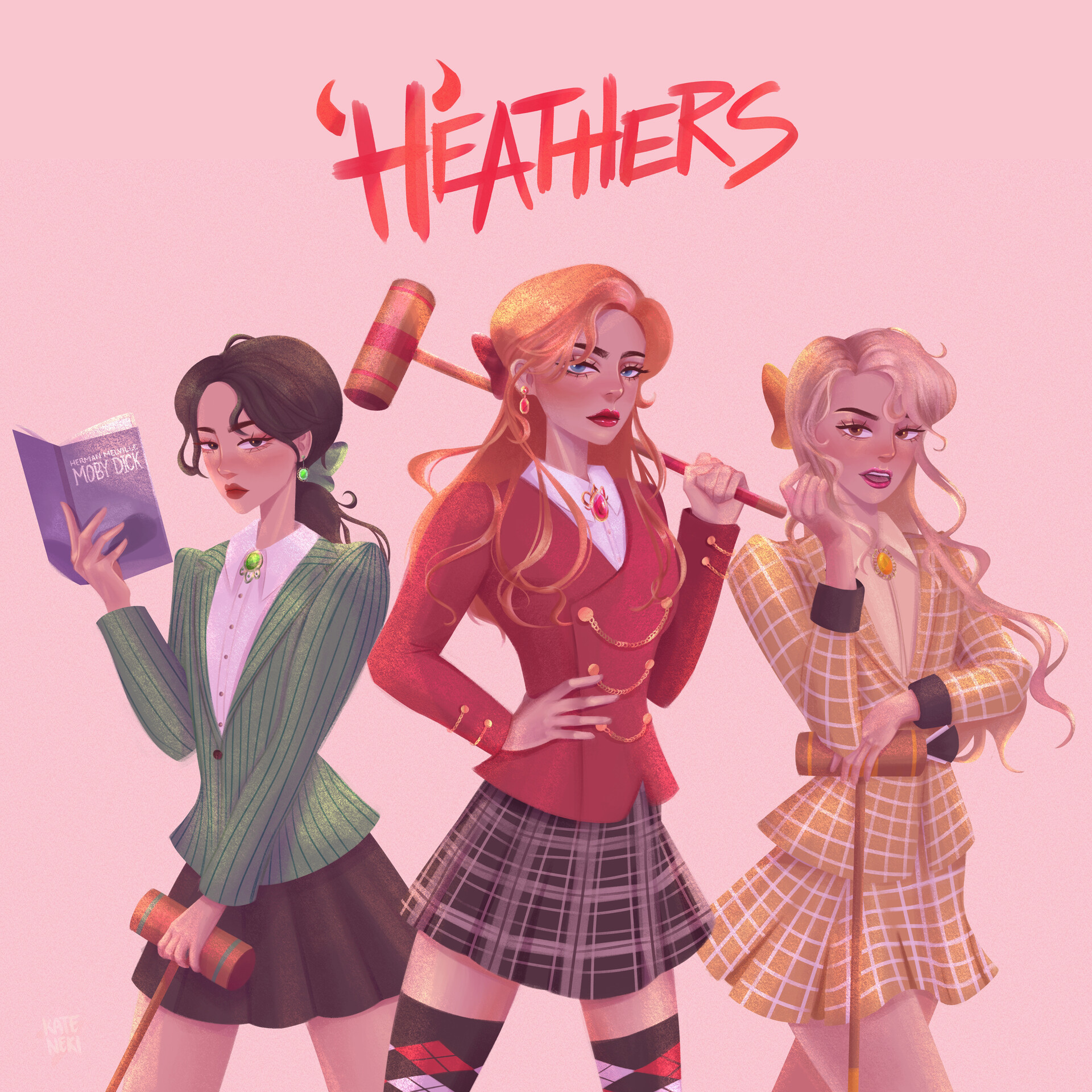 Heathers The Musical Candy Store Art Board Print
