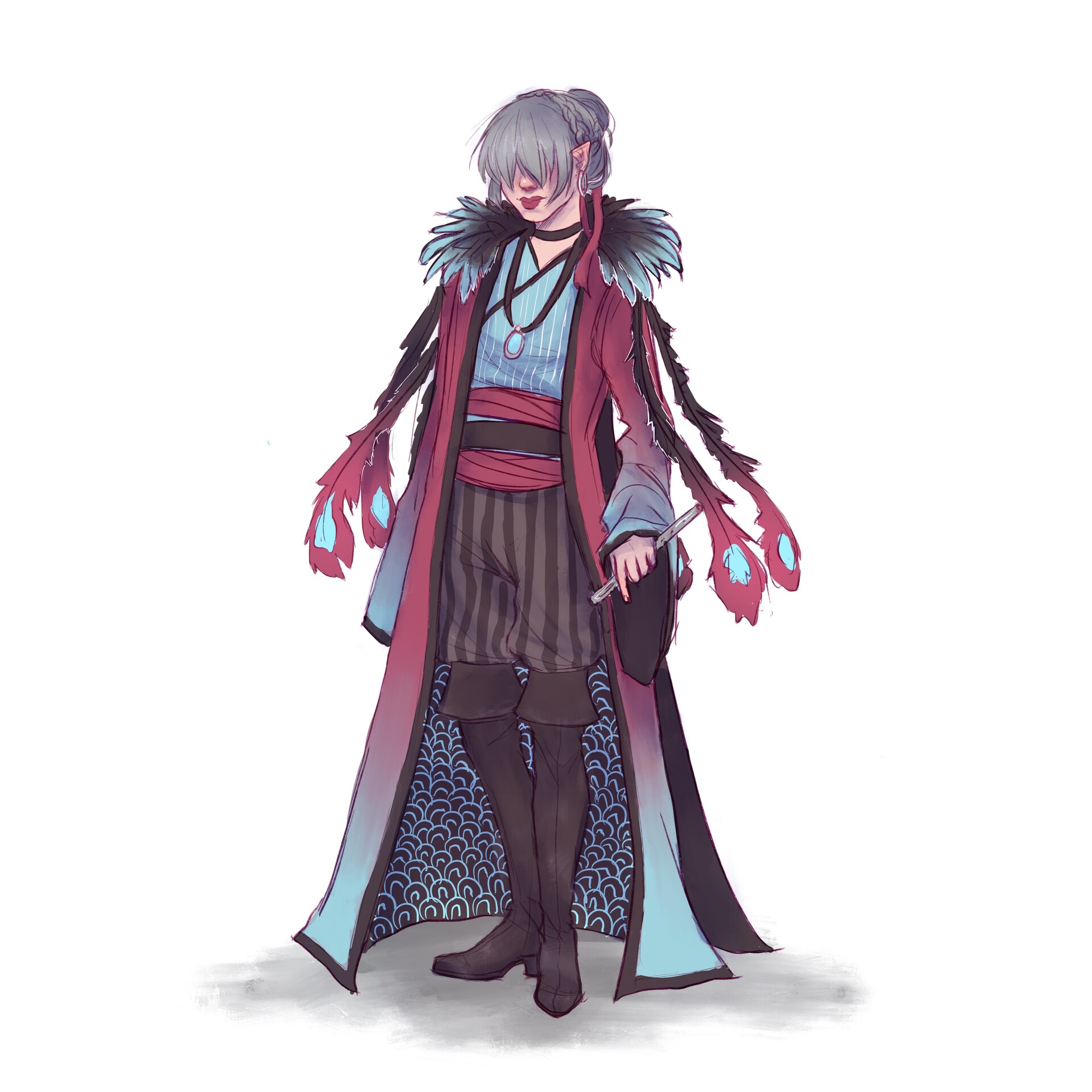 Stefanie Obermair D D Character Blind Bard You are not statistics in d&d represent how your character interacts with the world and what they can (and cannot) accomplish. stefanie obermair d d character