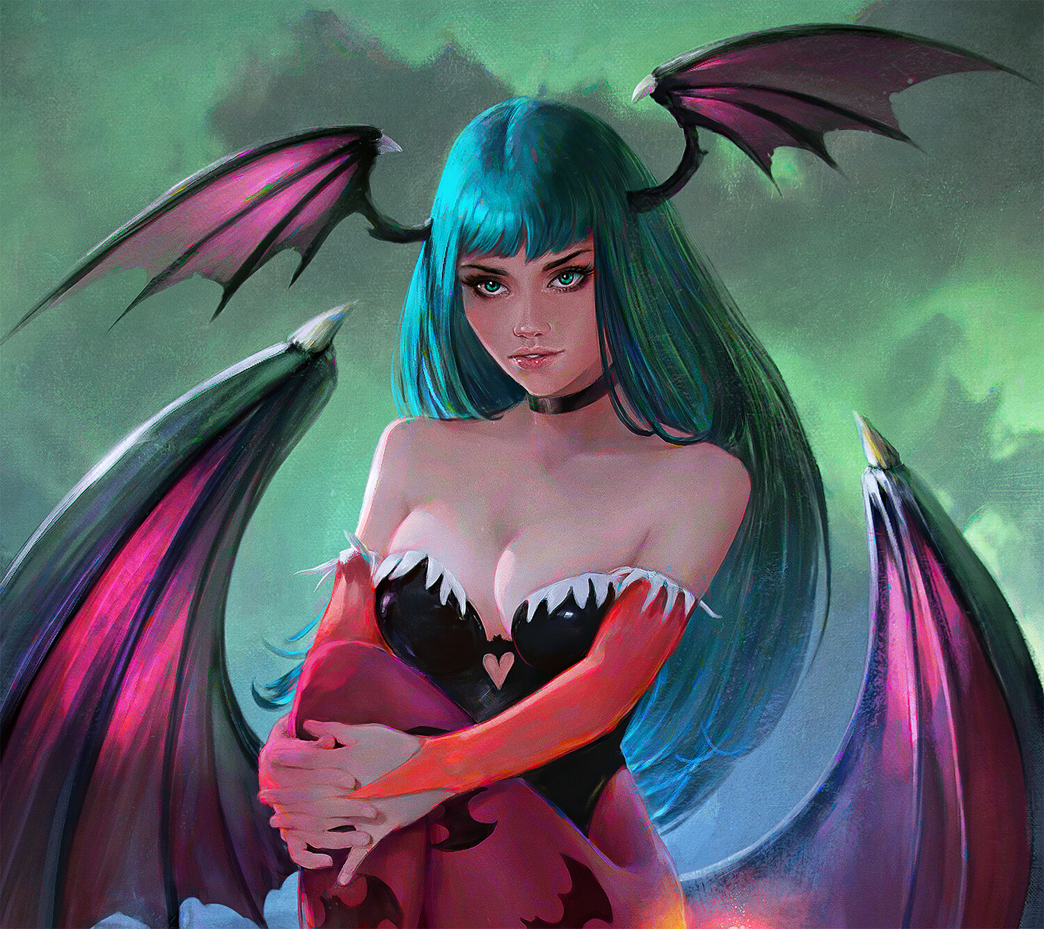 Date with Morrigan by Oliver Wetter.