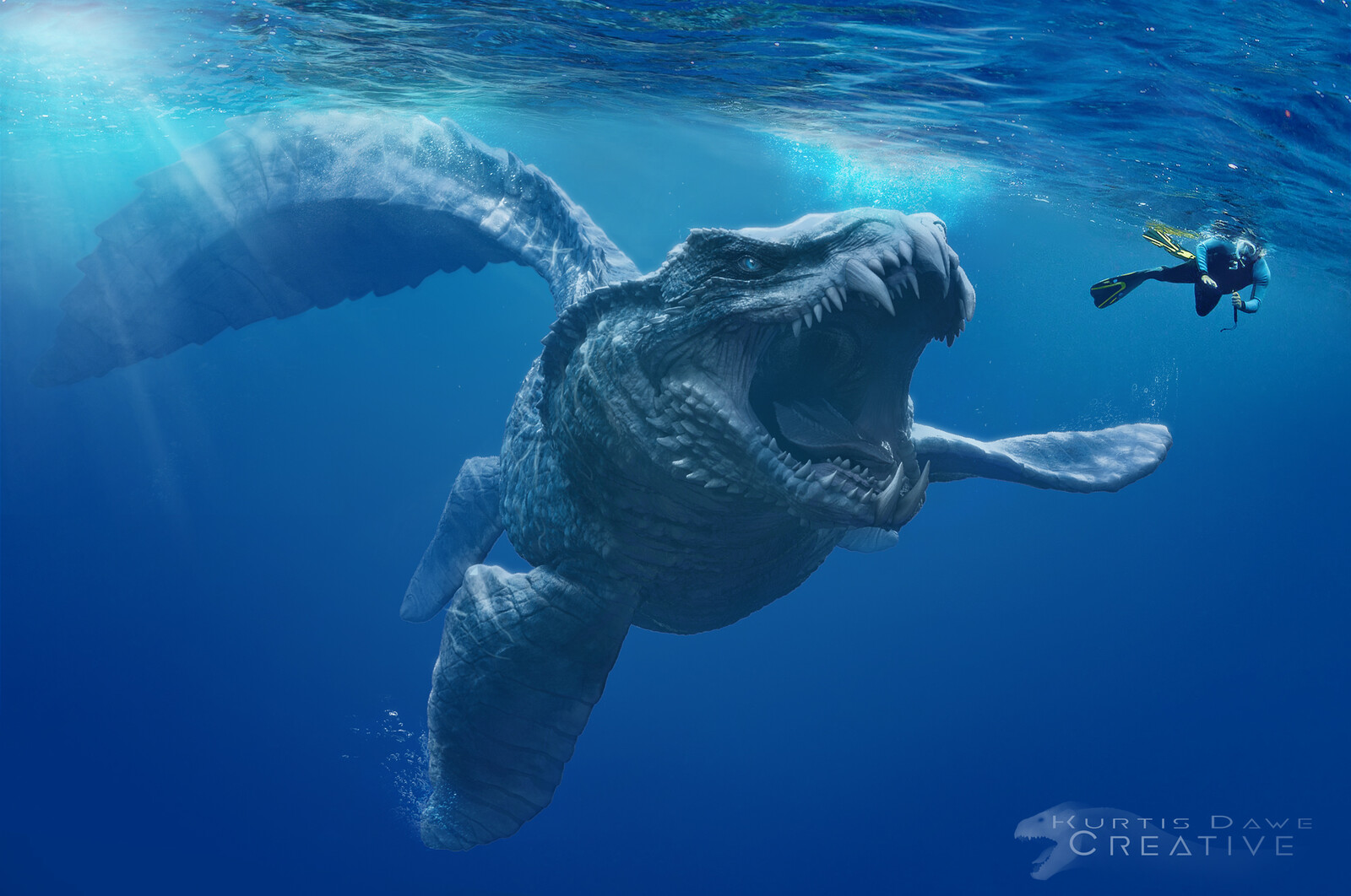 Leviadon Sea Monster