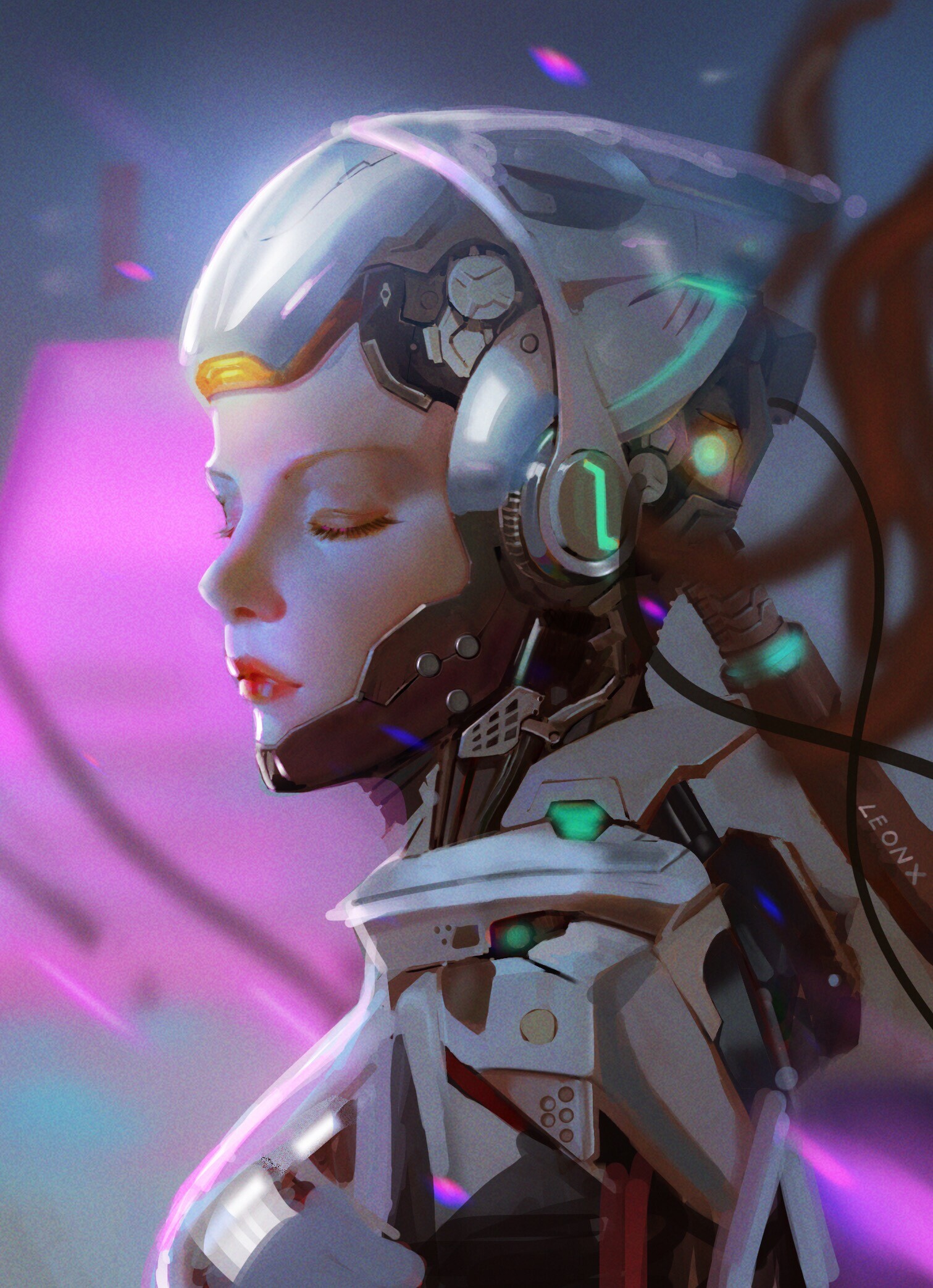 ArtStation - Futuristic female