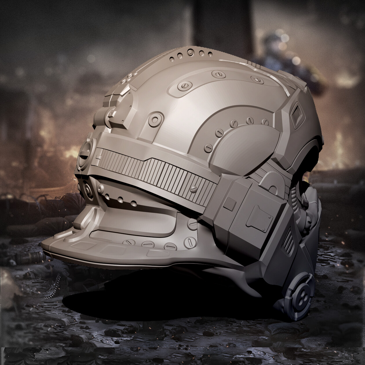 Armando Duran Ortega Clayton Carmine Helmet