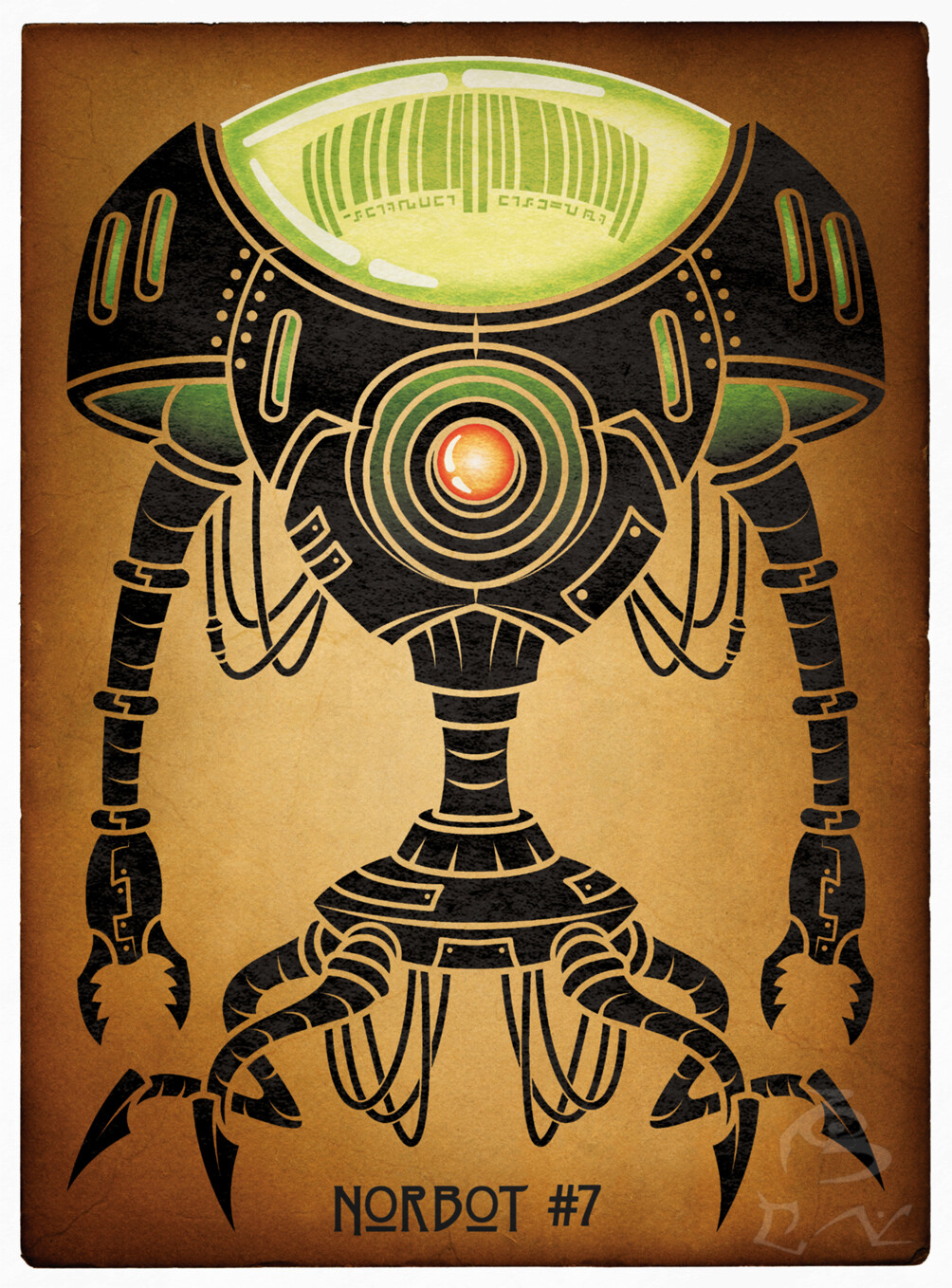ArtStation - Norbots: Norbot #7