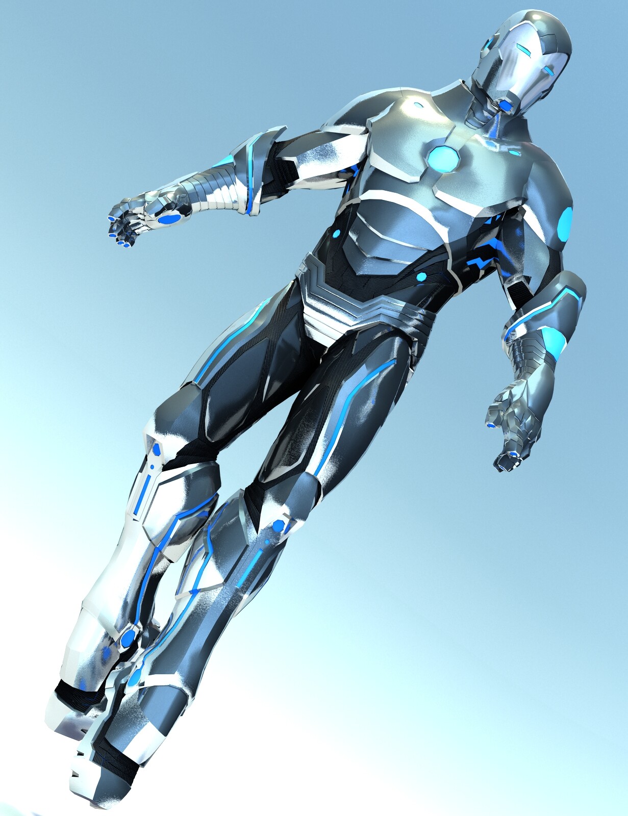 Superior iron clearance man figure