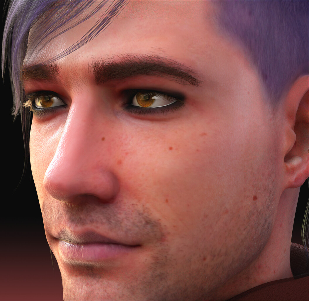 Partial Render of progress..need to work on brows and such 
