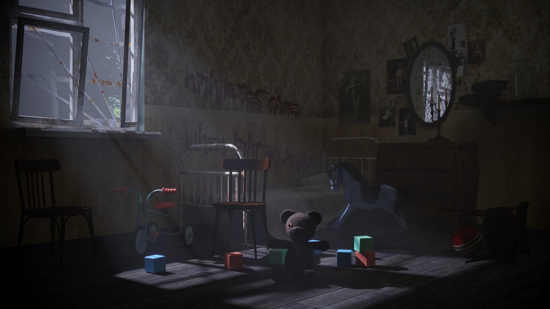 ArtStation - Horror child room