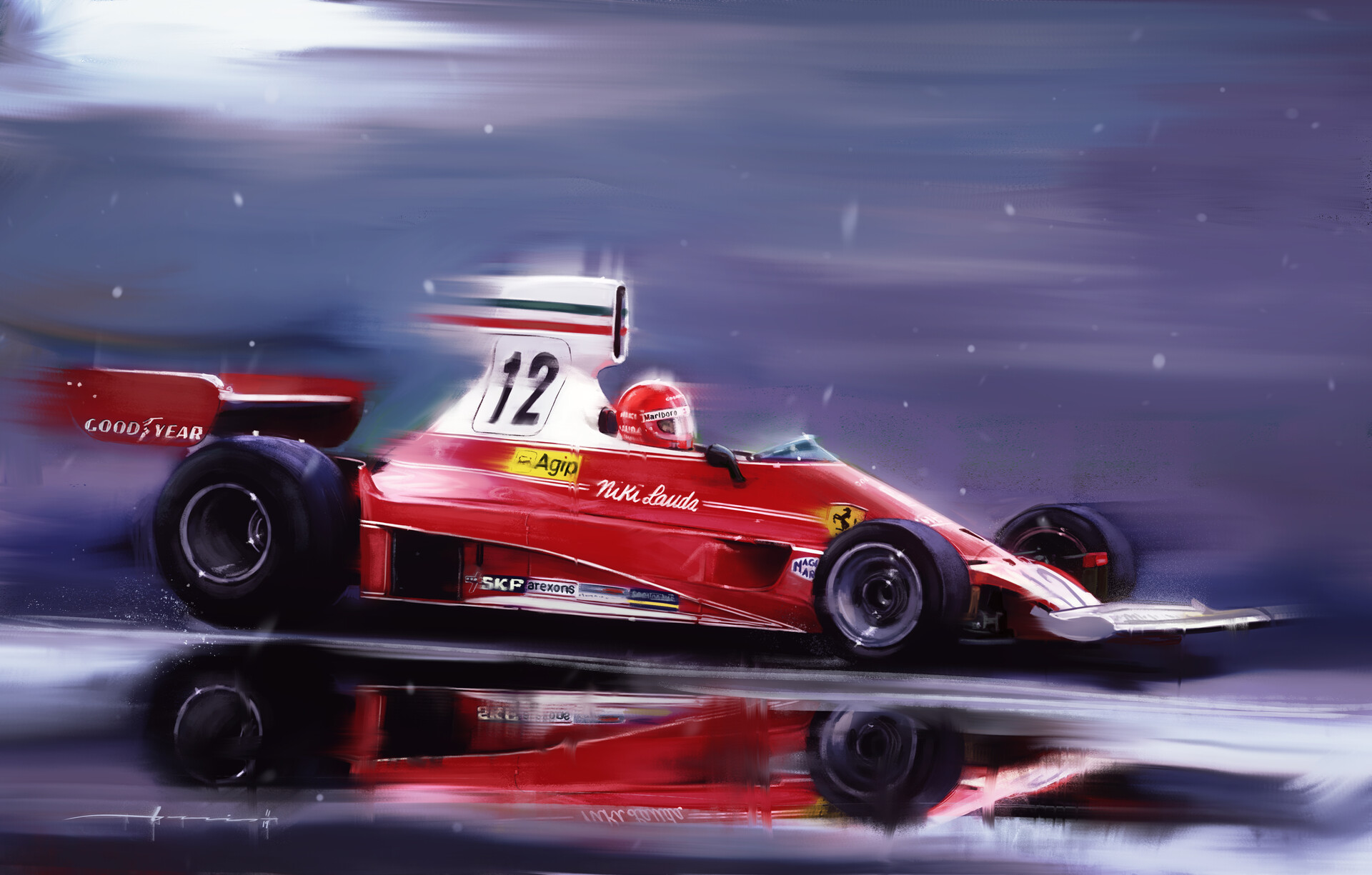 Niki Lauda HD wallpaper  Pxfuel