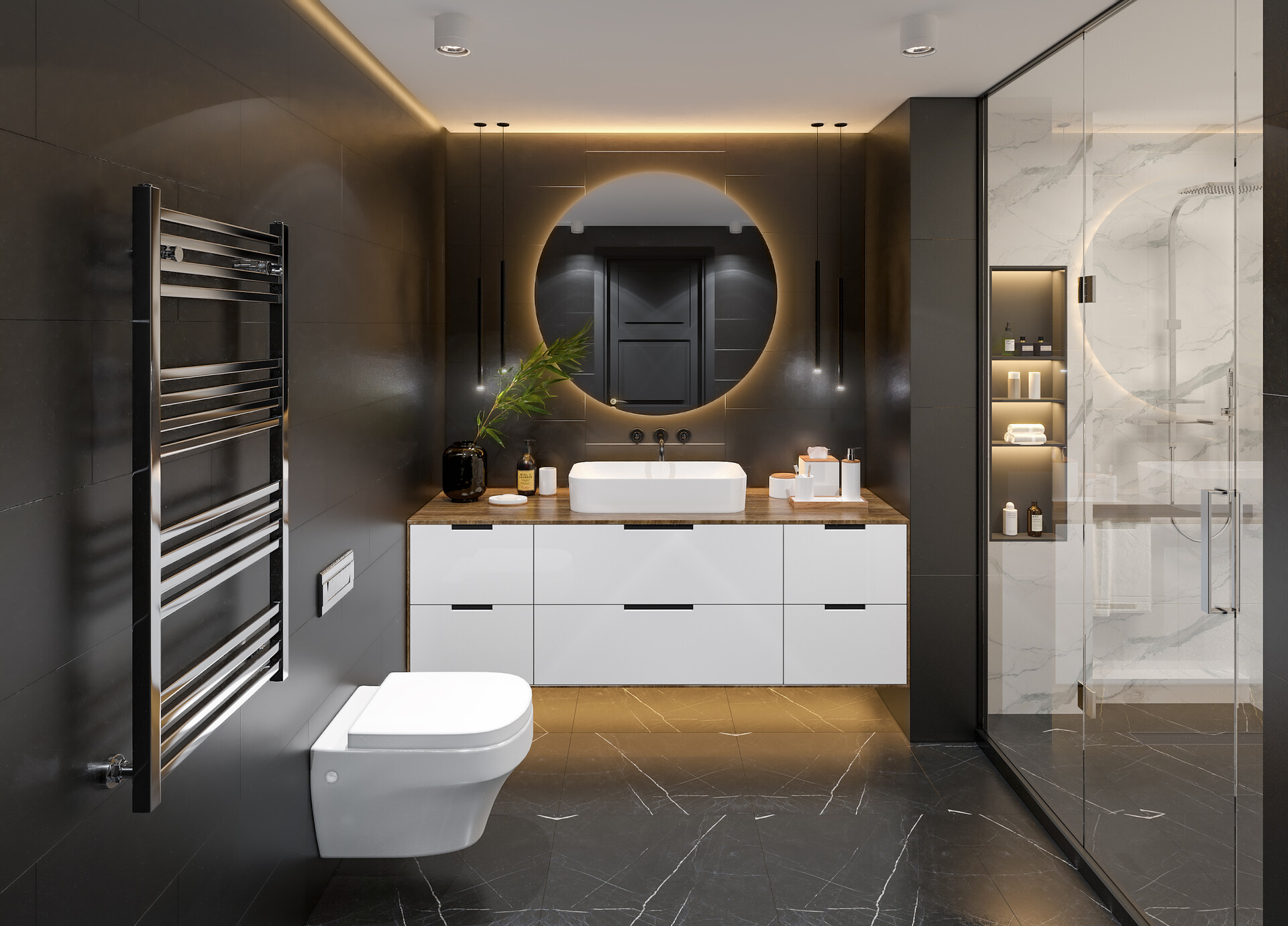 ArtStation - Modern Bathroom Design