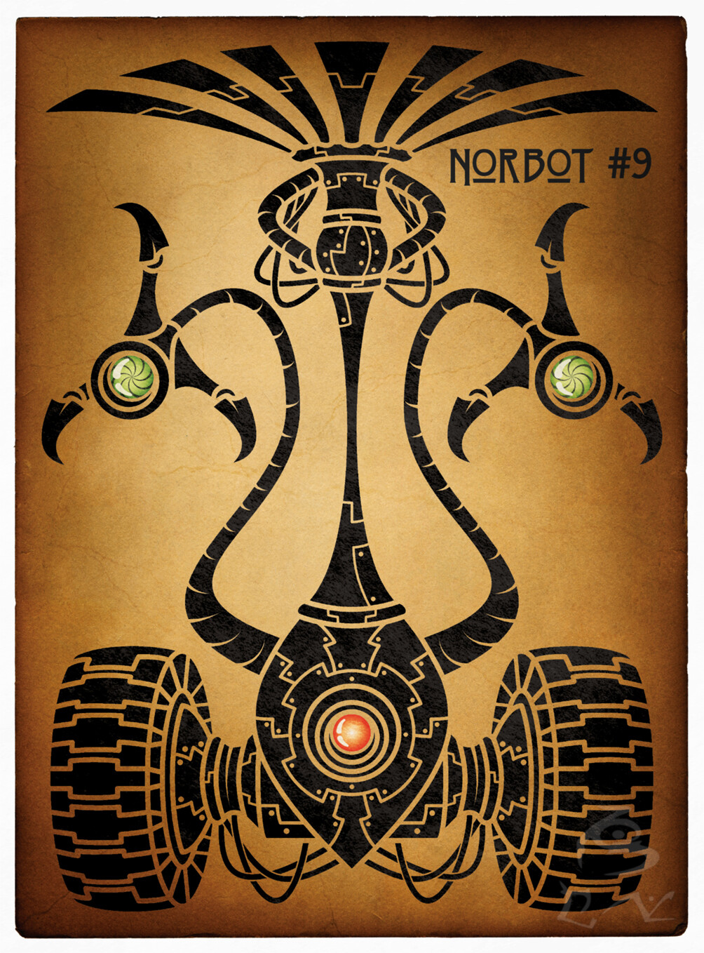 ArtStation - Norbots: Norbot #9