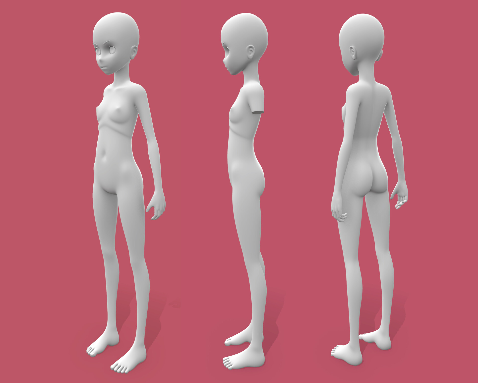 Crystal Dots Anime Female Base Mesh 02 Enjoy a selection of illustrations, sketches, model sheets and tutorials by various artists, collected by character design. crystal dots anime female base mesh 02