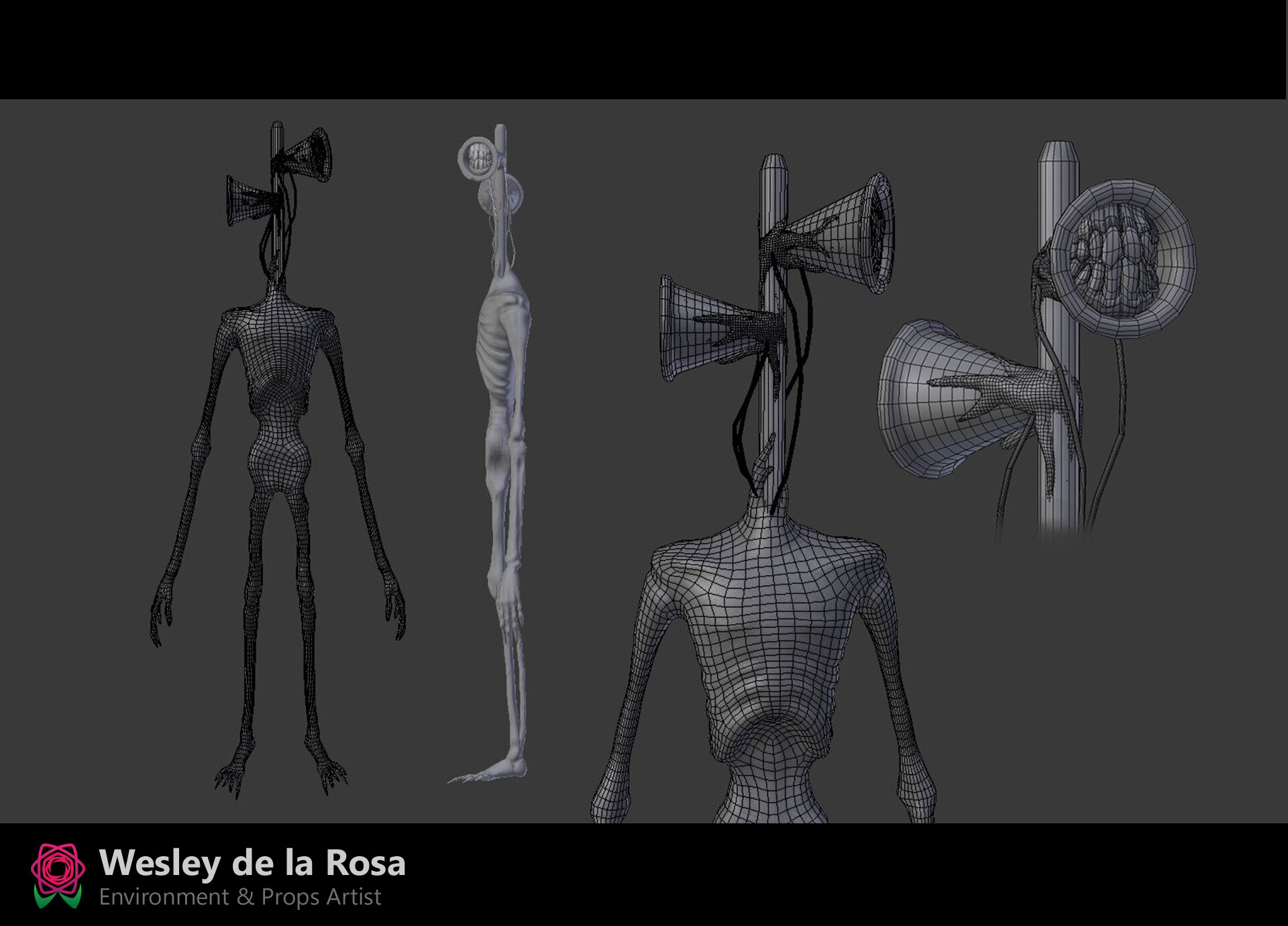 Artstation Siren Head Ft Whispering Hills Wesley De La Rosa