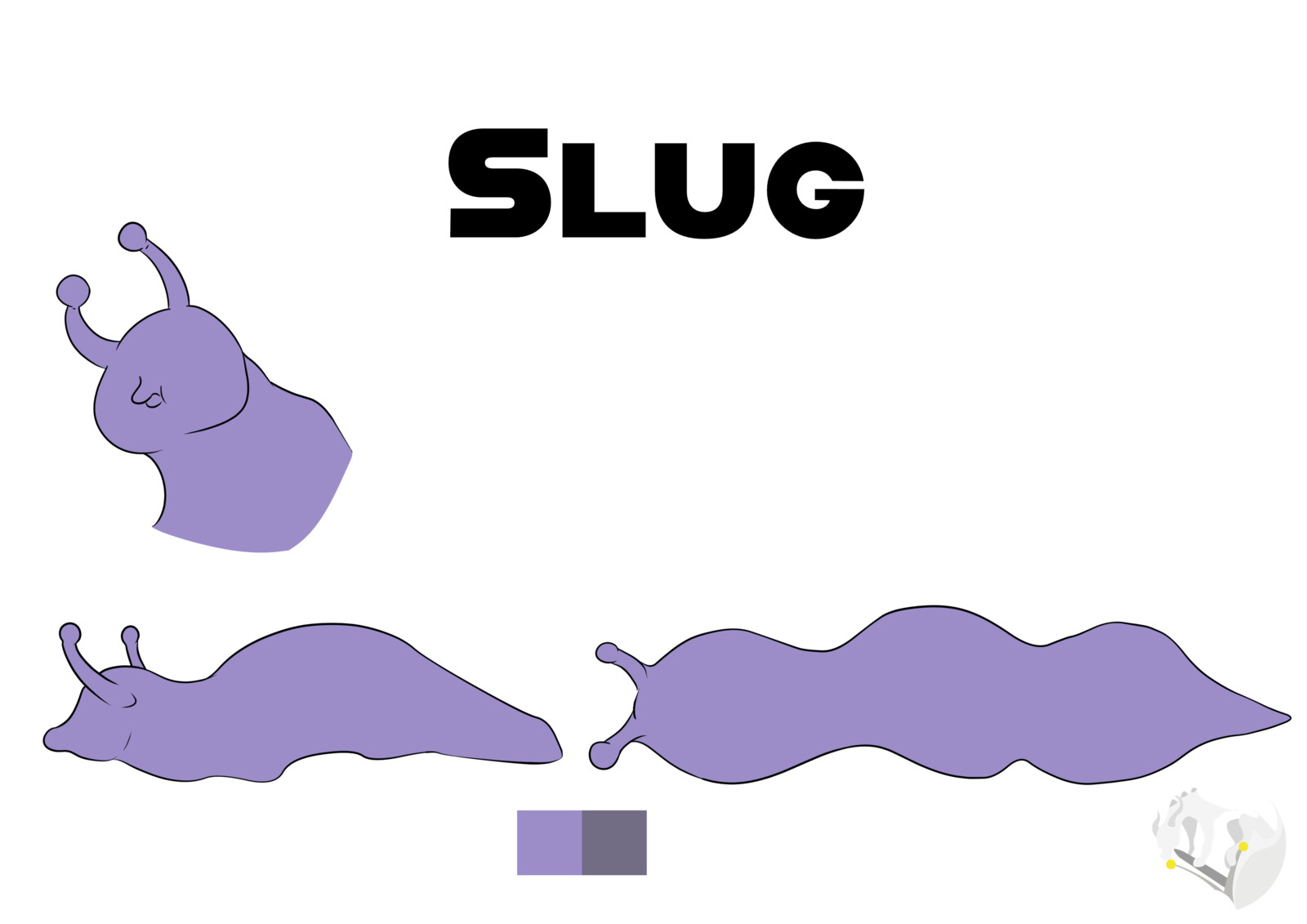 An slug alien as an enemy