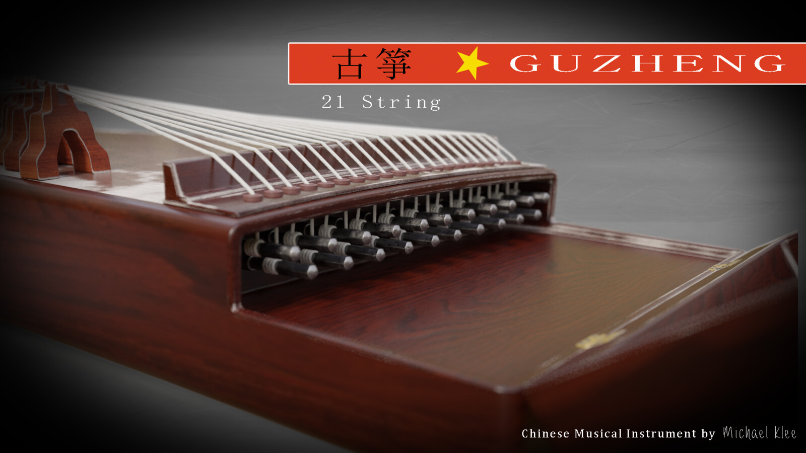 Guzeng 古箏 Chinese Ancient Zither Box Inside