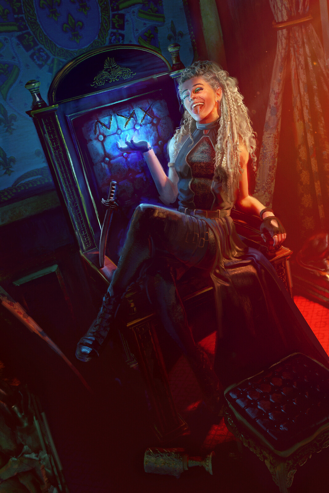 NYX -- Book Cover Illustration