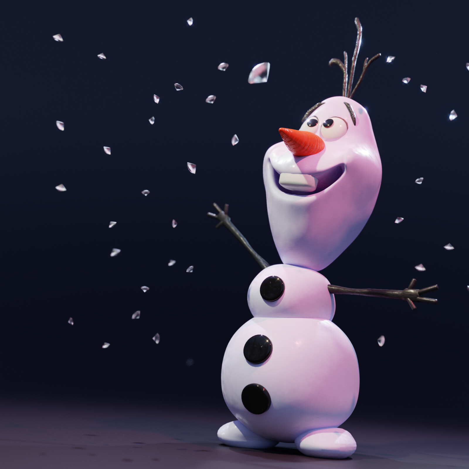 Olaf - lighting study 1