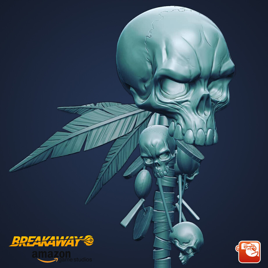 Artstation Voodoo Stick Breakaway Thomas Garrigues