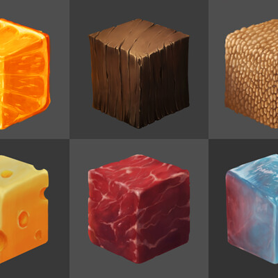 Material Cubes