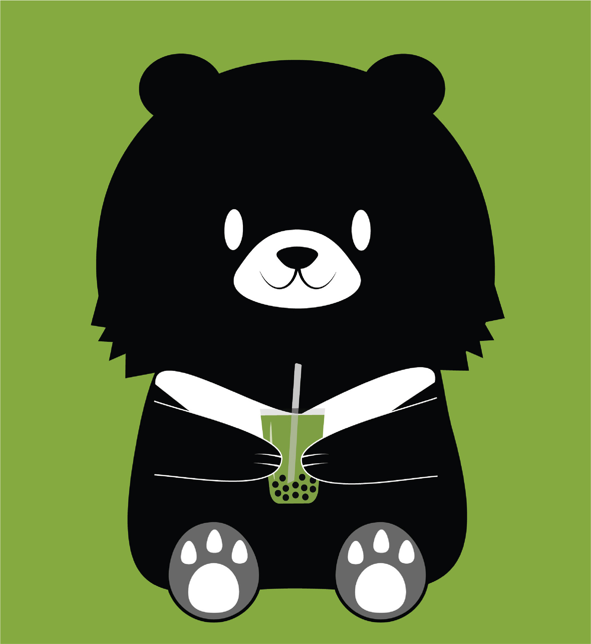 ArtStation - Matchiko The Formosan Black Bear