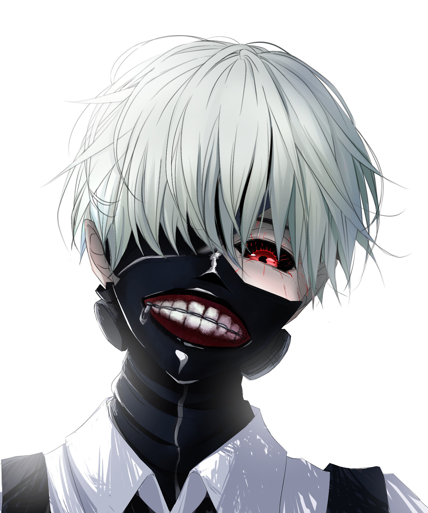Artstation Drawing Kaneki Ken From Tokyo Ghoul Devi Nobitaa