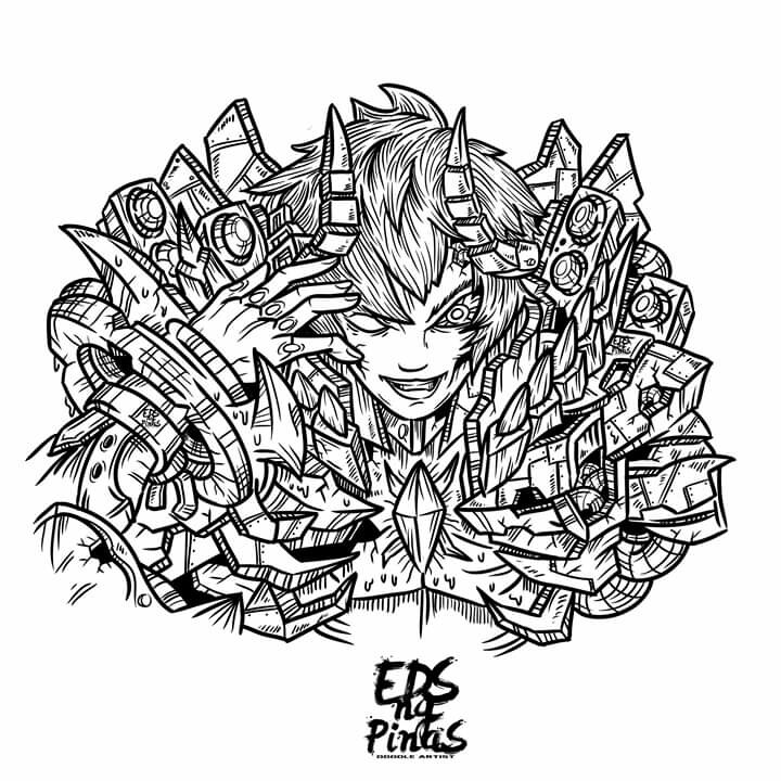 Artstation Mobile Legends Series Dyrroth Elison Joel Planilla