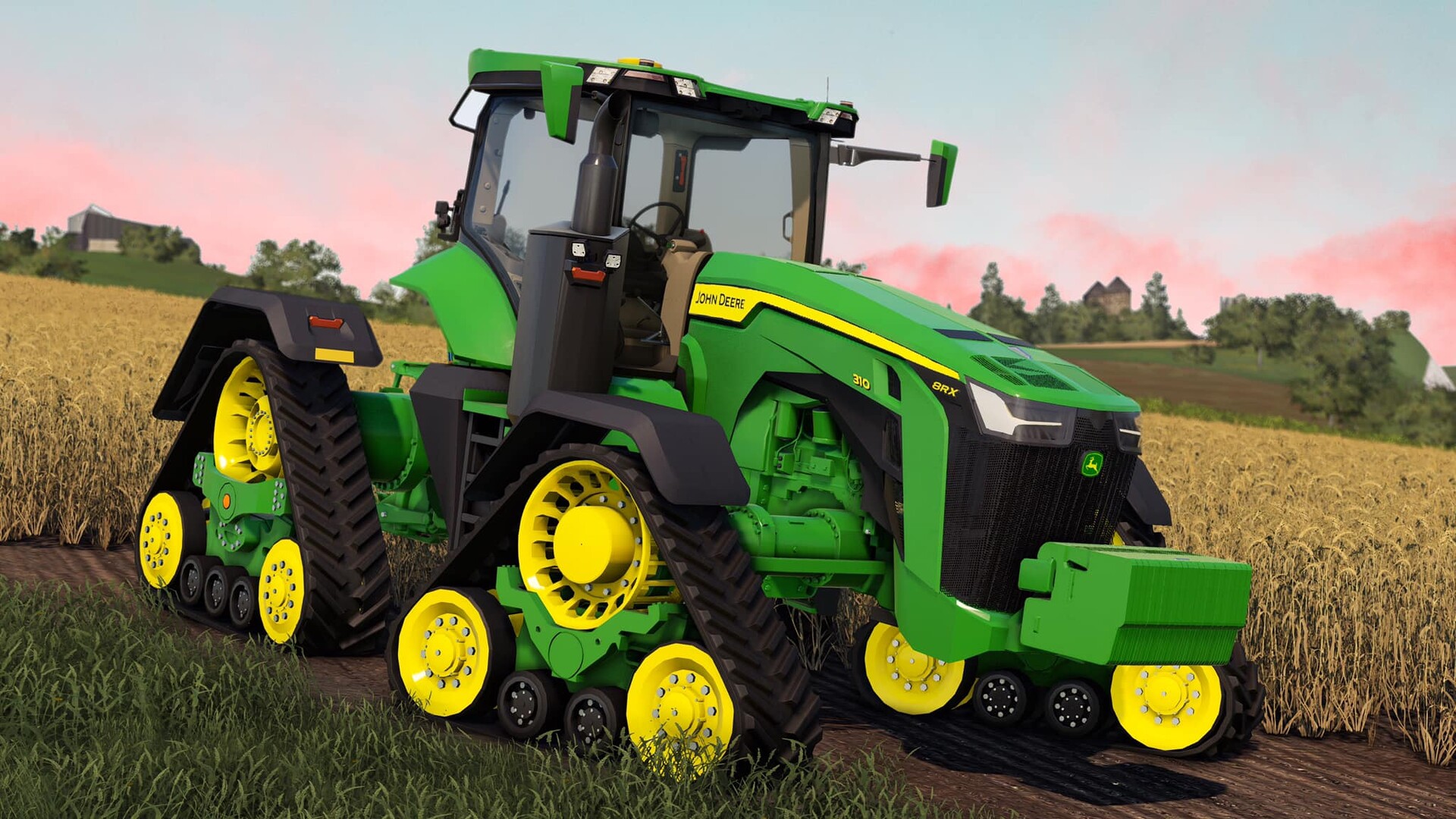 Artstation John Deere 8rx 2020 Mariusz Bastubba