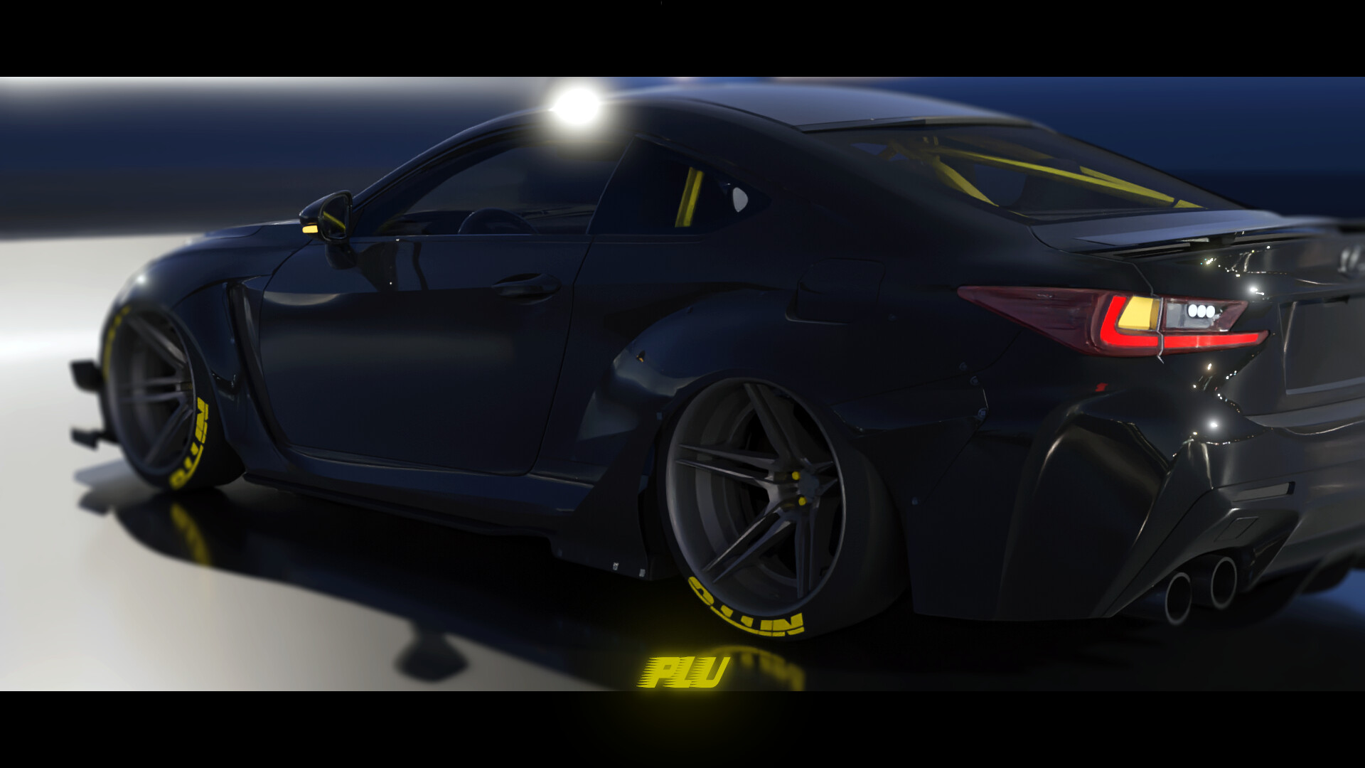 Artstation 3d 2015 Lexus Rc F Rocket Bunny Kit Model Viss Designs