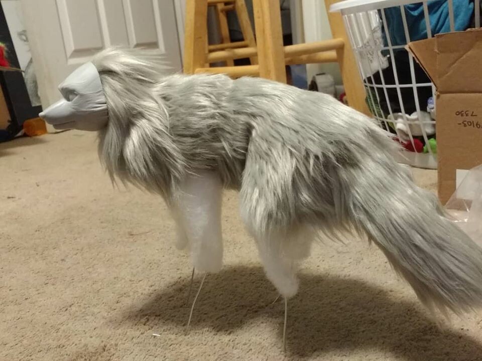 Art clearance doll wolf