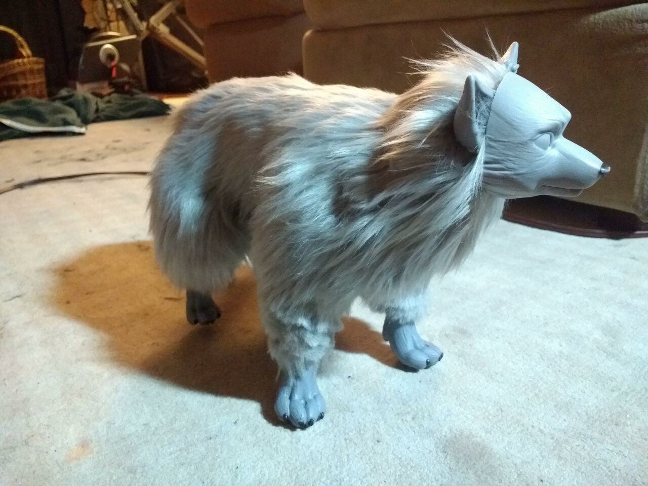 wolf art doll
