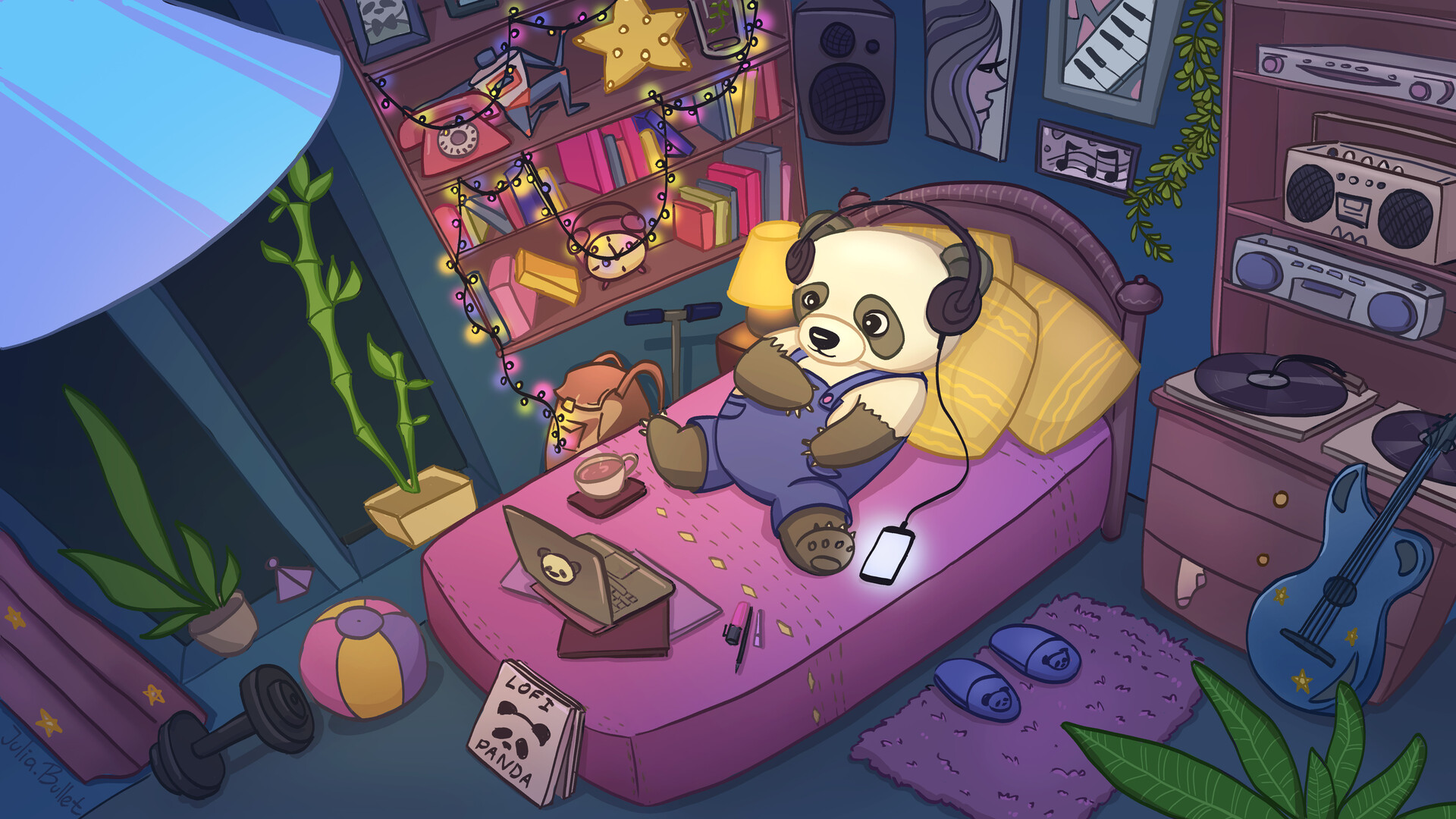 ArtStation - Chilling panda animaton