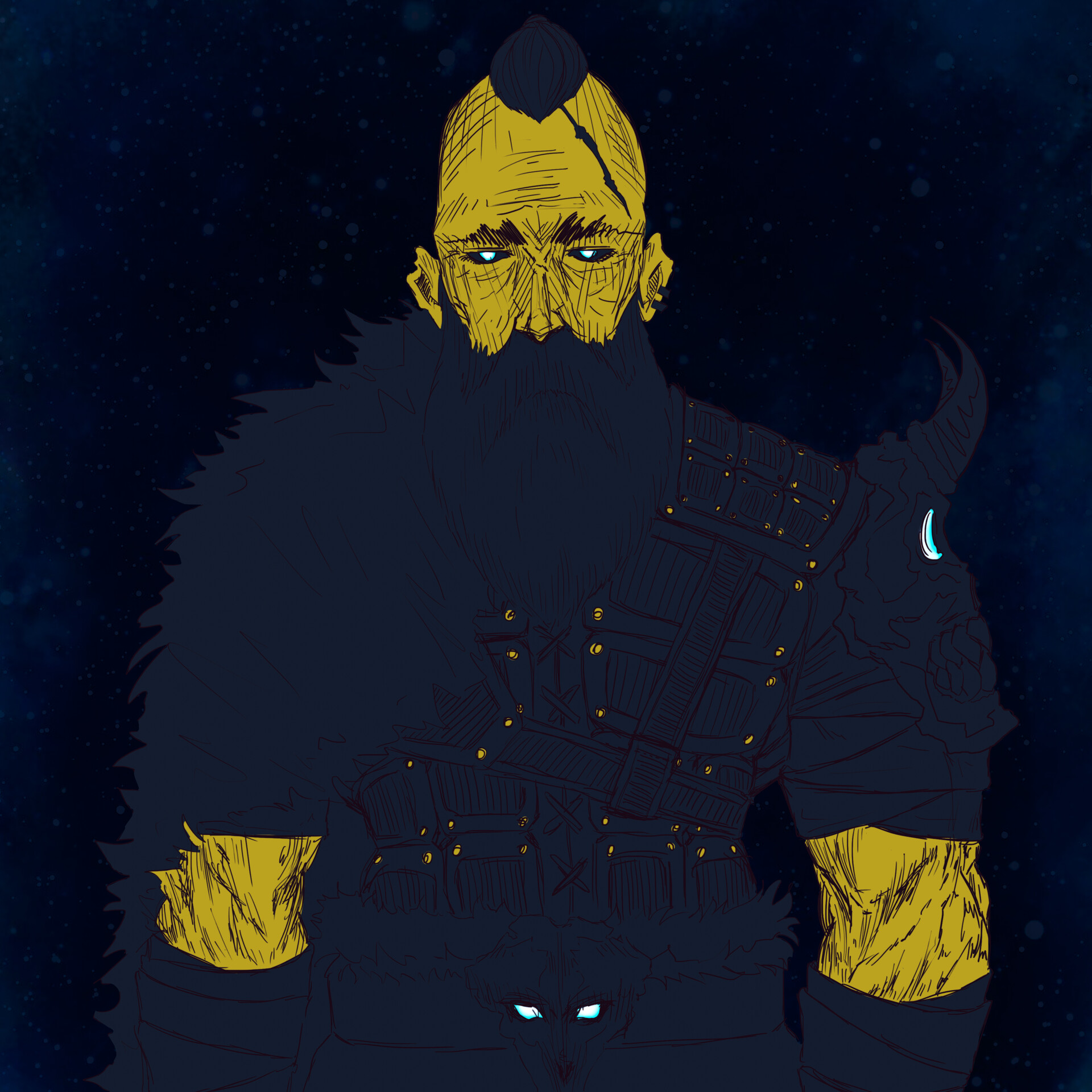 Artstation Viking Miguel Borralho