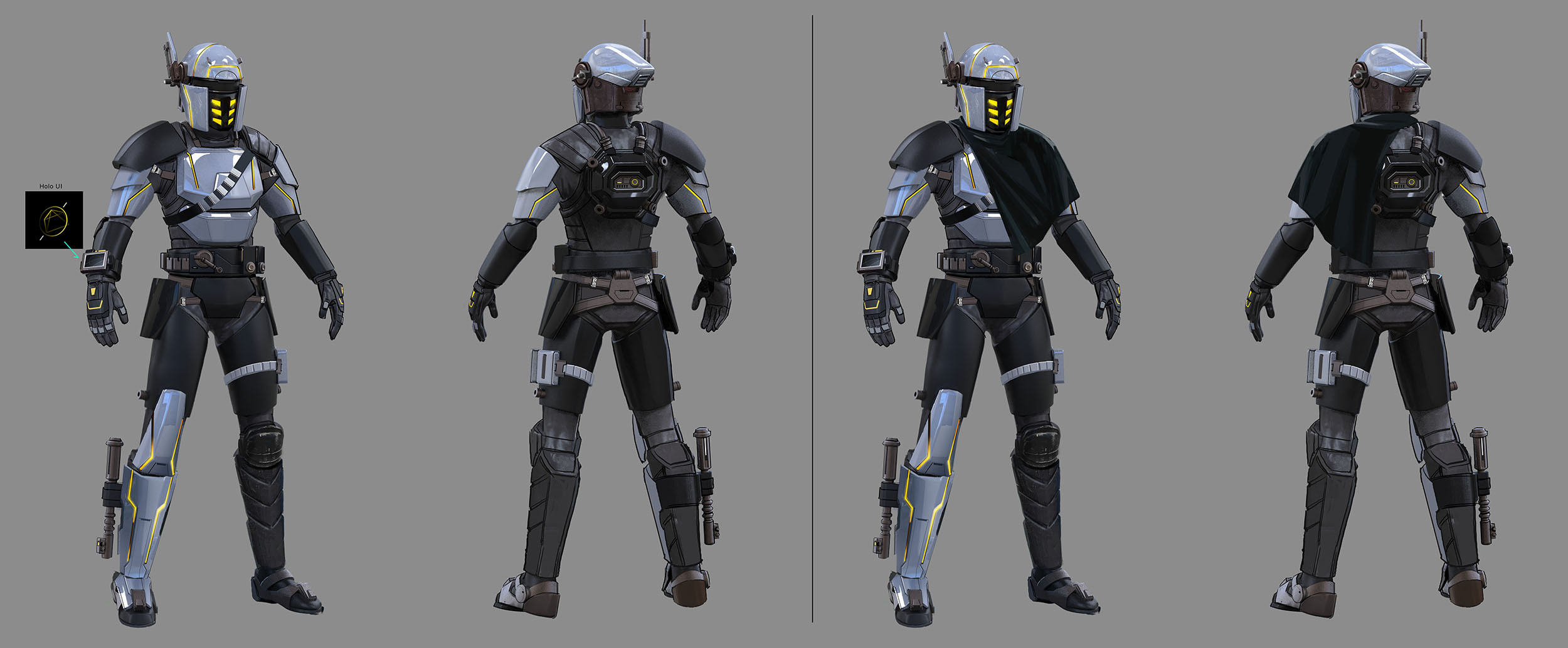 Swtor Cyber Agent armor.