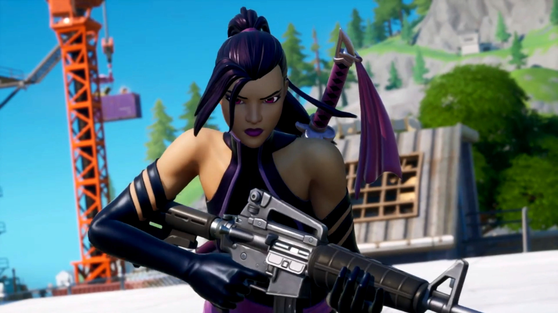Kitty Plays Fortnite