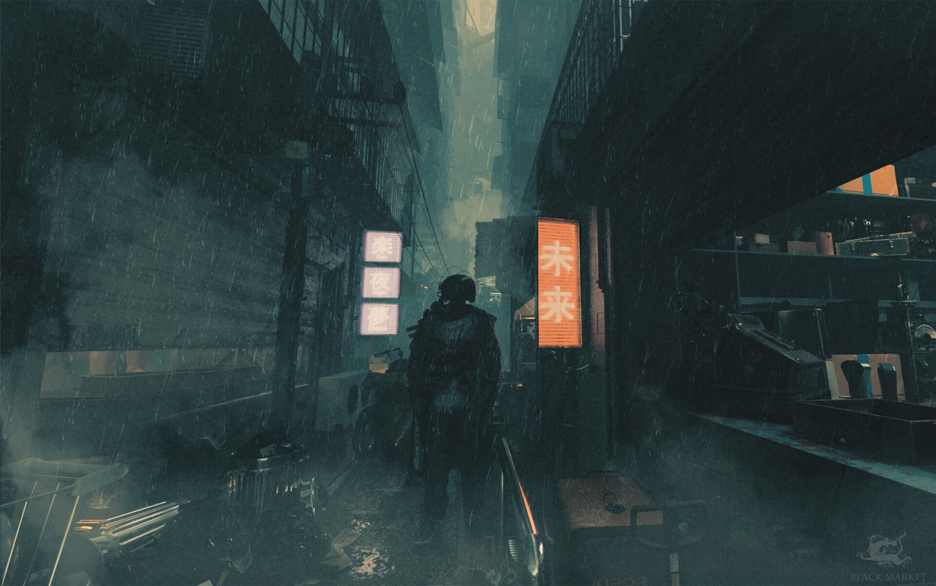 ArtStation - // Black Market //